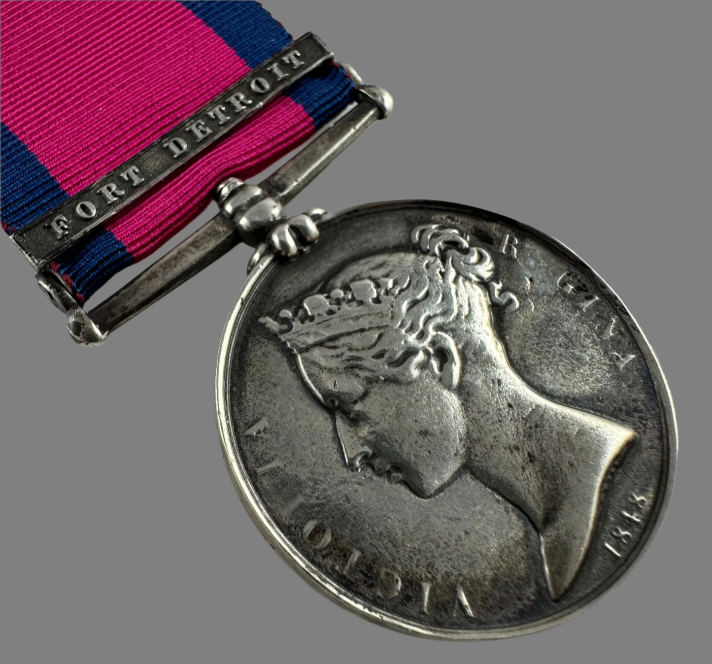 Military General Service Medal - Fort Detroit