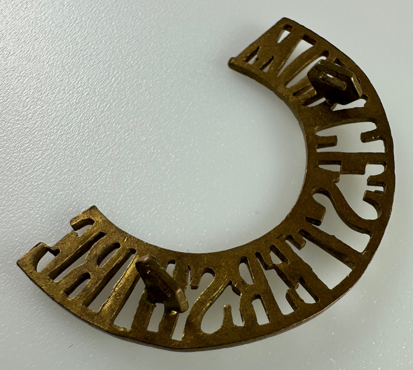 British WWI - Worcestershire Regiment Shoulder Title