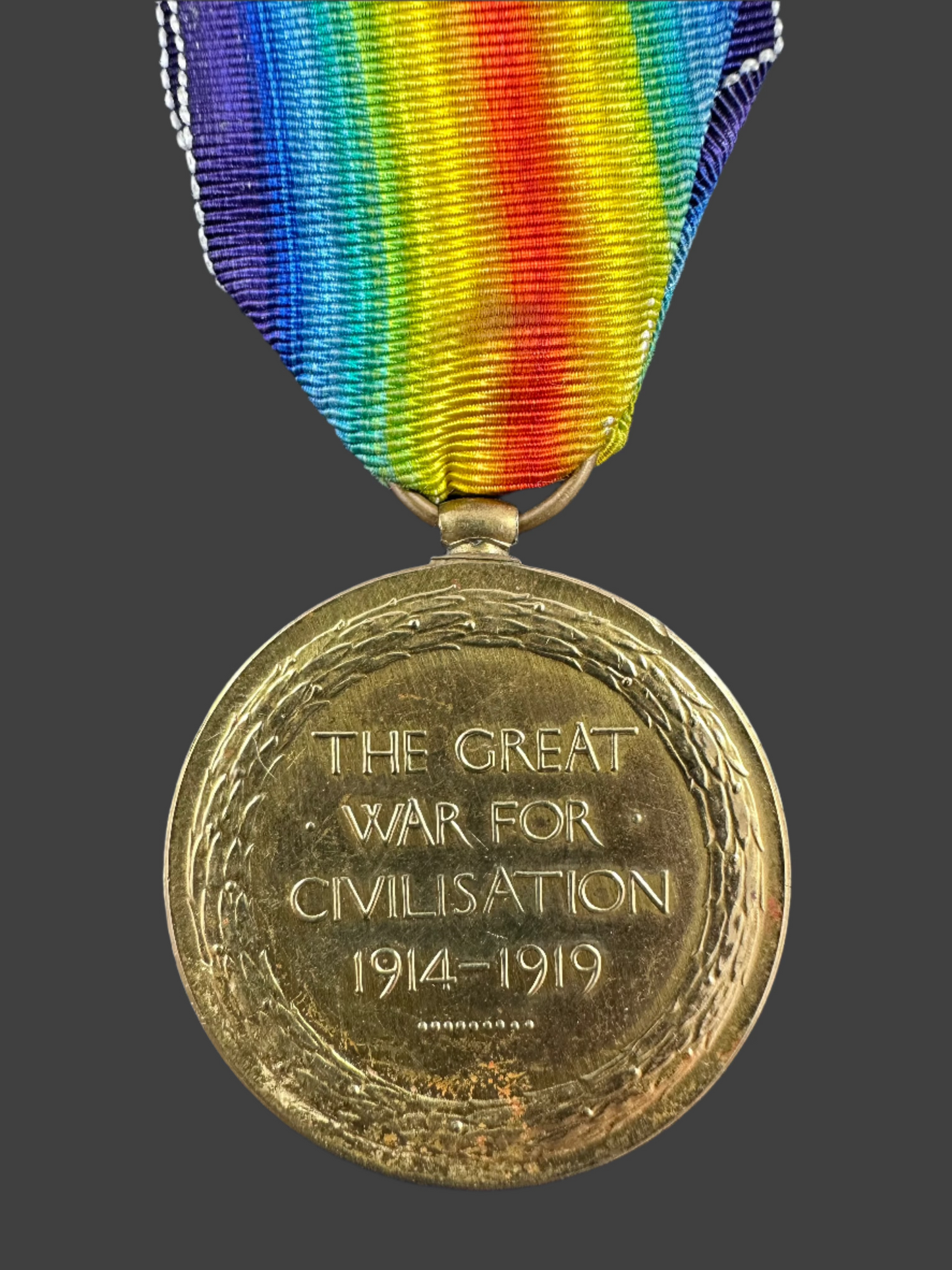 WWI Victory Medal - 46th Canadian Infantry Battalion - Flack - Severely Wounded - Amputee