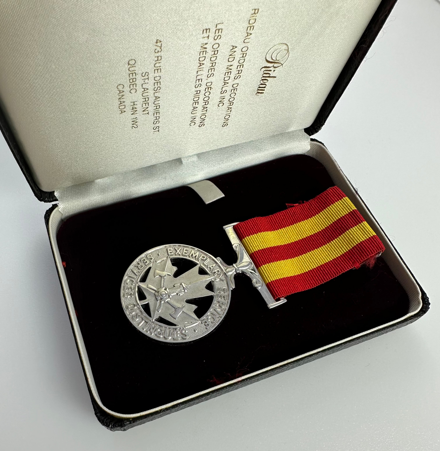 Canada - Fire Services Exemplary Service Medal - Boisvert