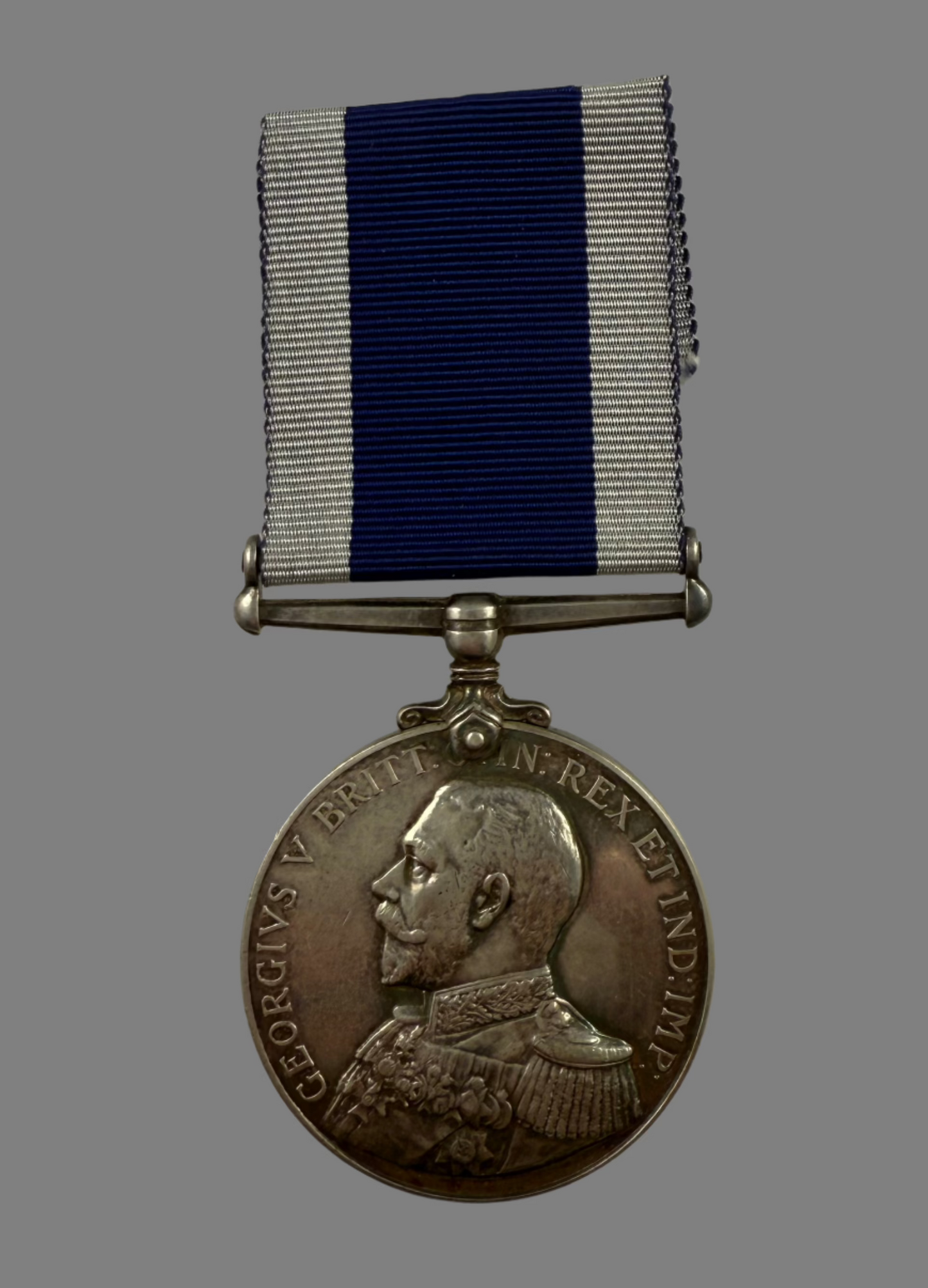 WWI Period - Royal Navy Long Service and Good Conduct Medal - HMS Cormorant - Harper
