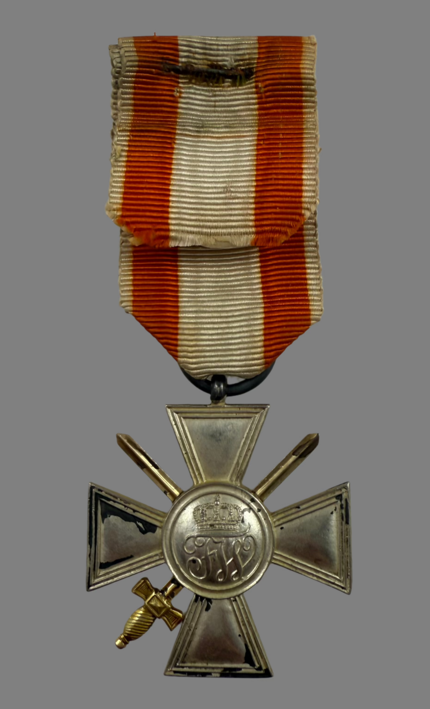 Germany - Prussia - Order of the Red Eagle - 4th Class With Gold Swords - Circa 1854-85
