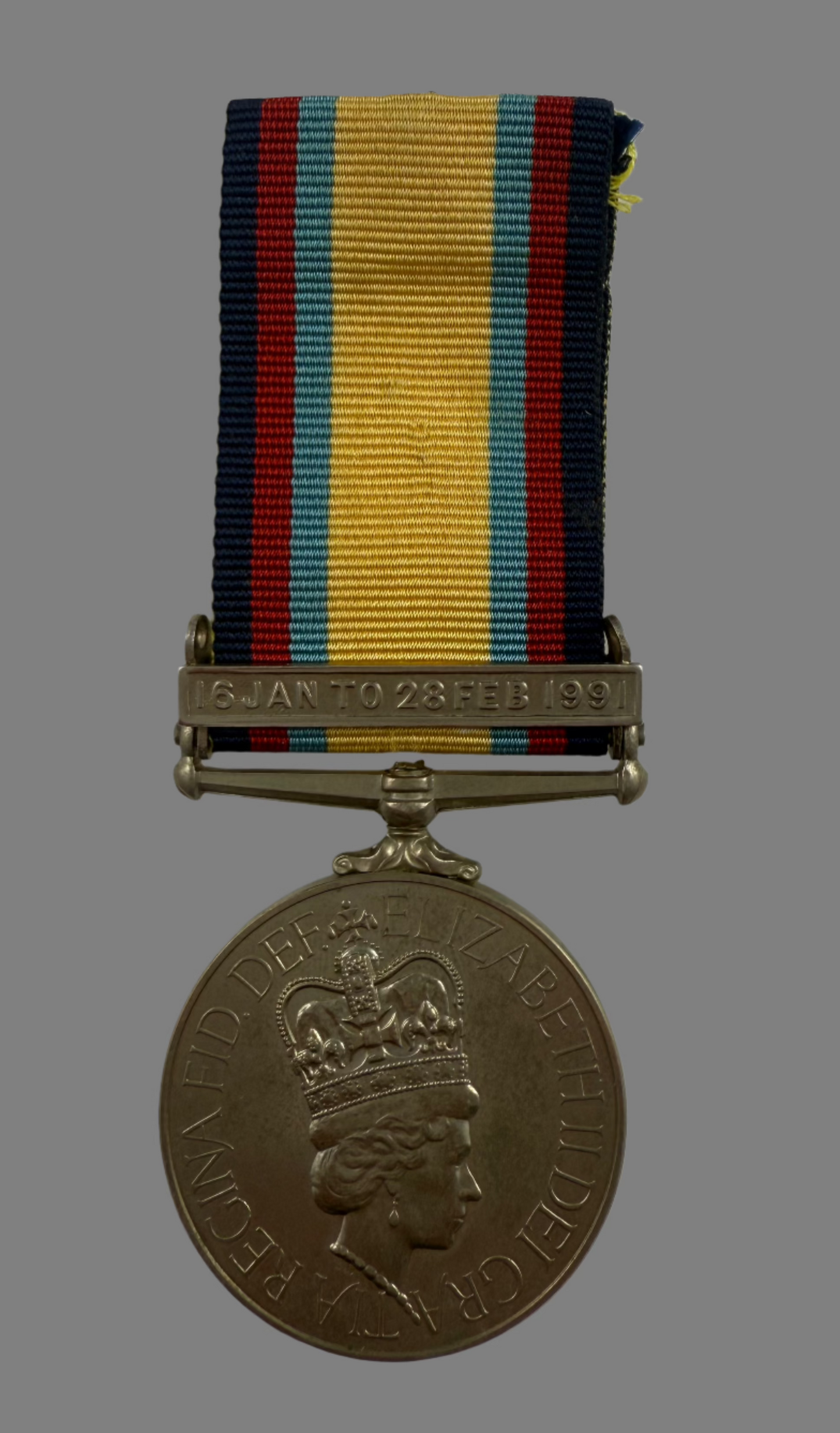 British - Gulf Medal 1990-91 - Royal Signals - Pendleton