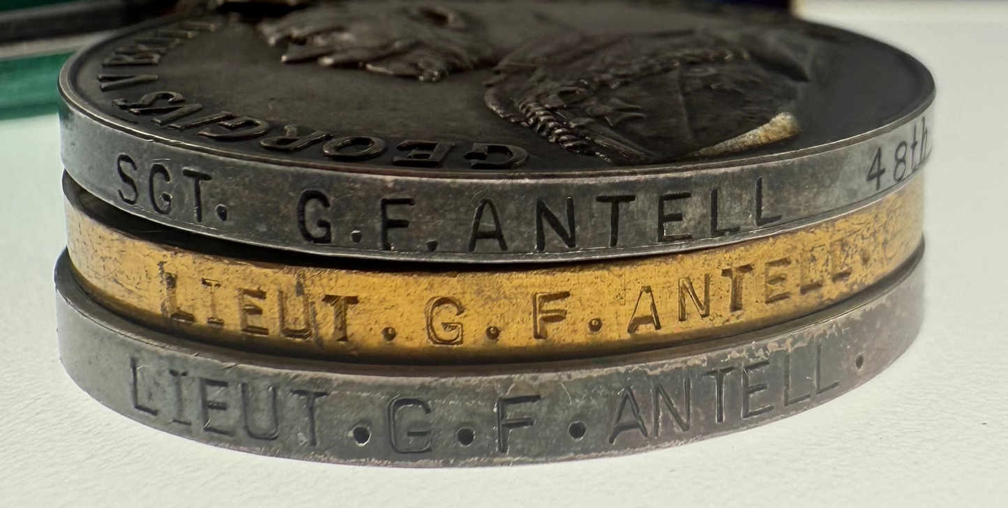 WWI Long Service Medal Group - 2nd Canadian Infantry Battalion - 48th Highlanders - Antell