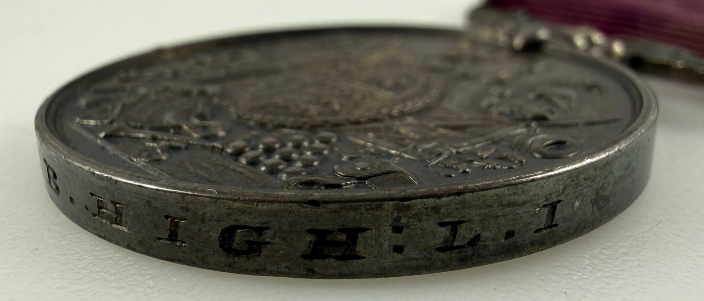 British – Victorian – Long Service and Good Conduct Medal – Highland Light Infantry – Gibb