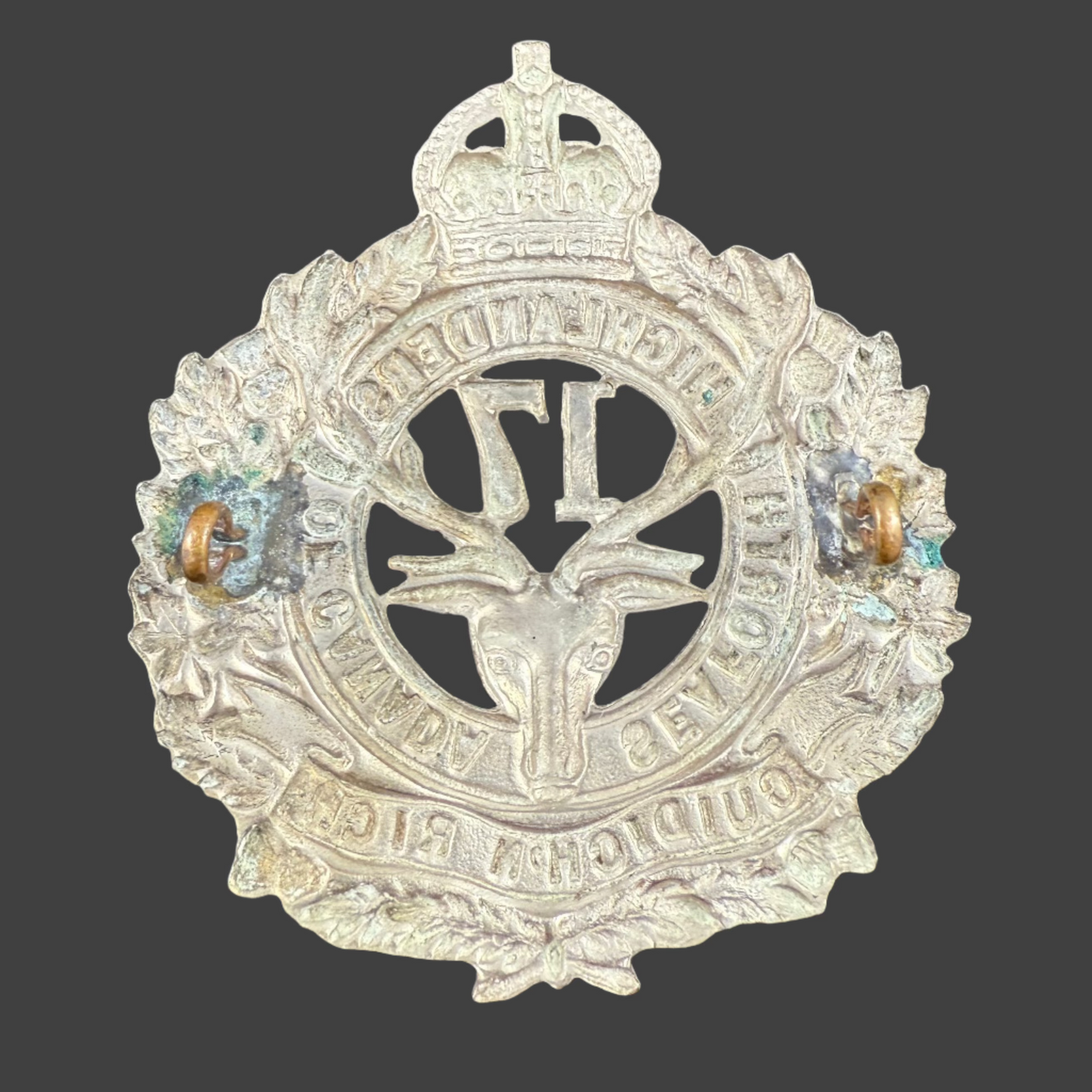 WWI - CEF Cap Badge - 17th Canadian Infantry Battalion (Nova Scotia Highlanders)
