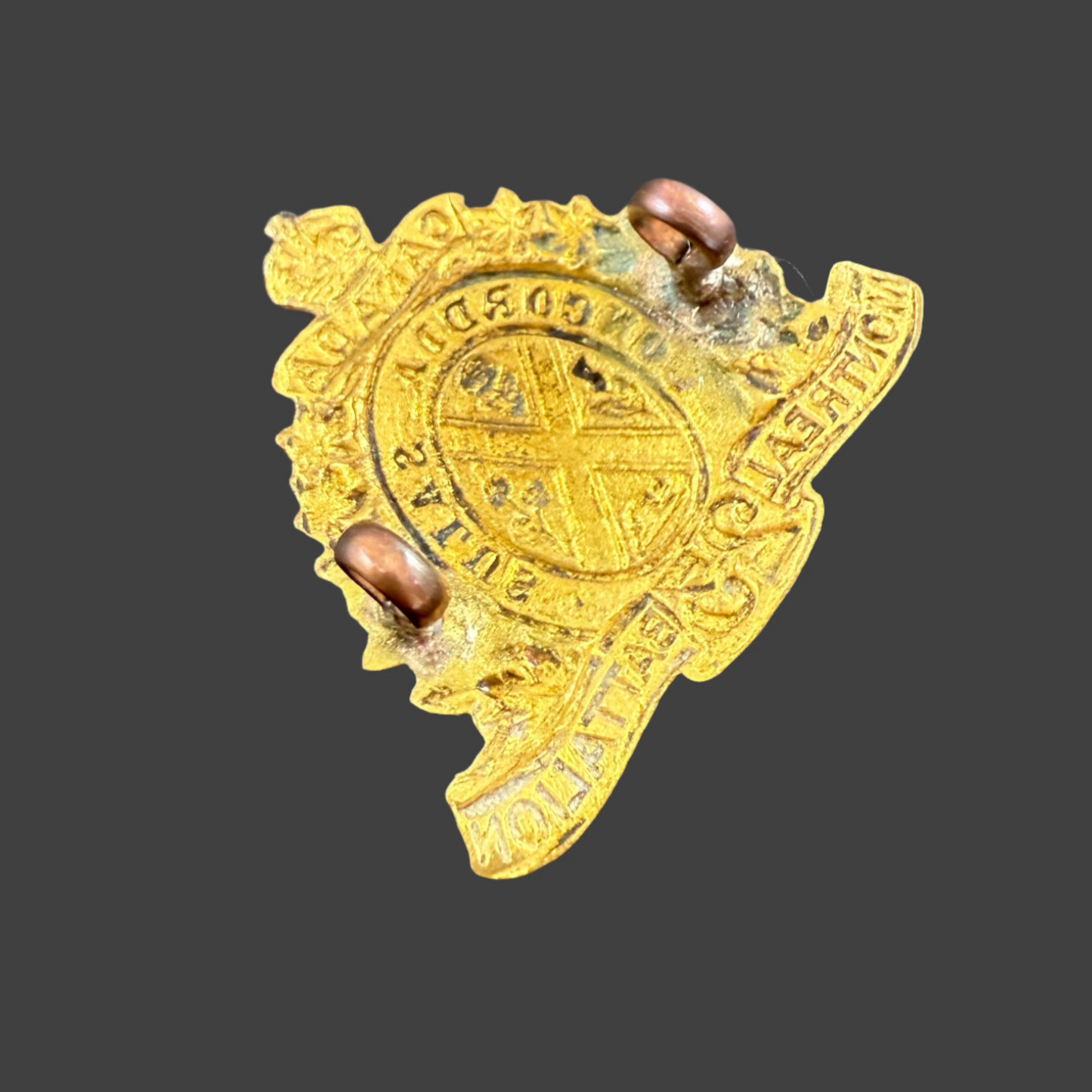 WWI - CEF Officer Collar Badge - 23rd Canadian Infantry Battalion (Montreal Battalion)
