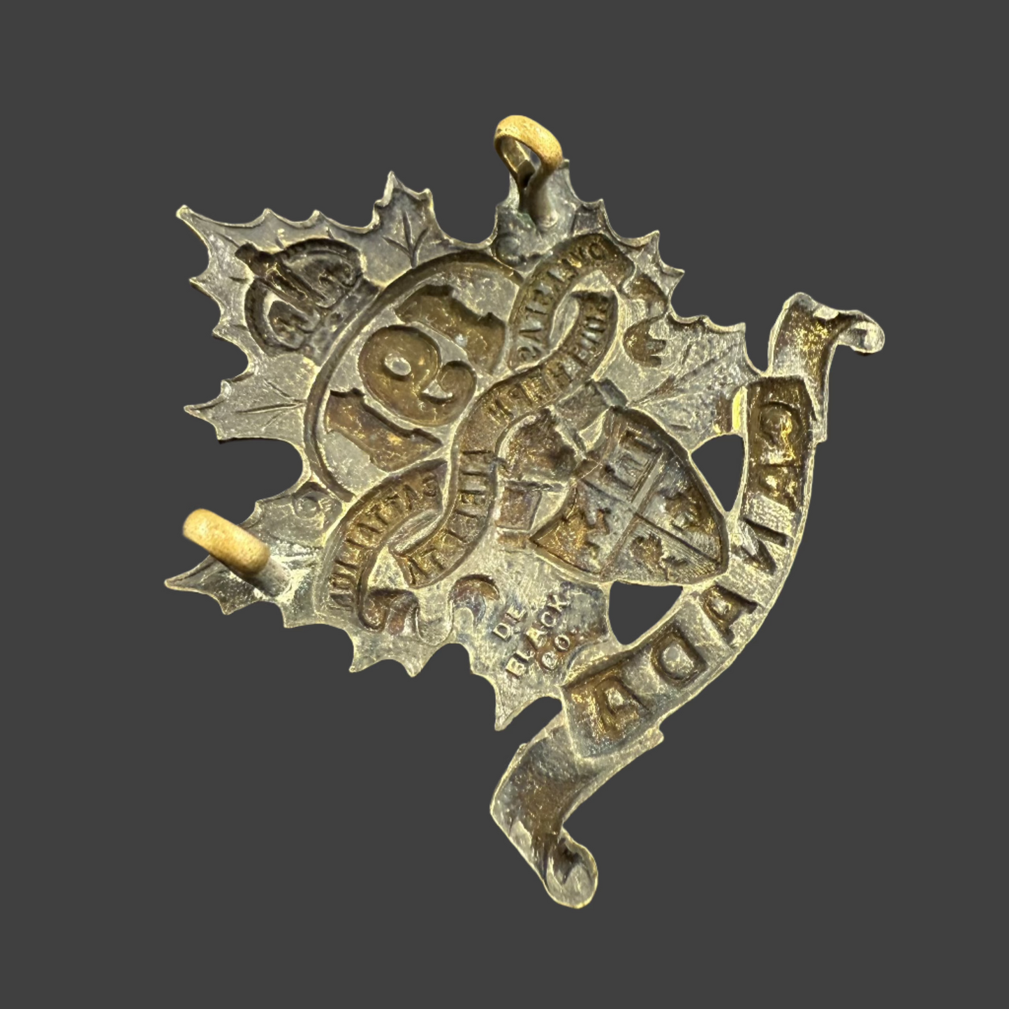WWI - CEF Cap Badge - 191st Canadian Infantry Battalion (South Alberta Regiment)