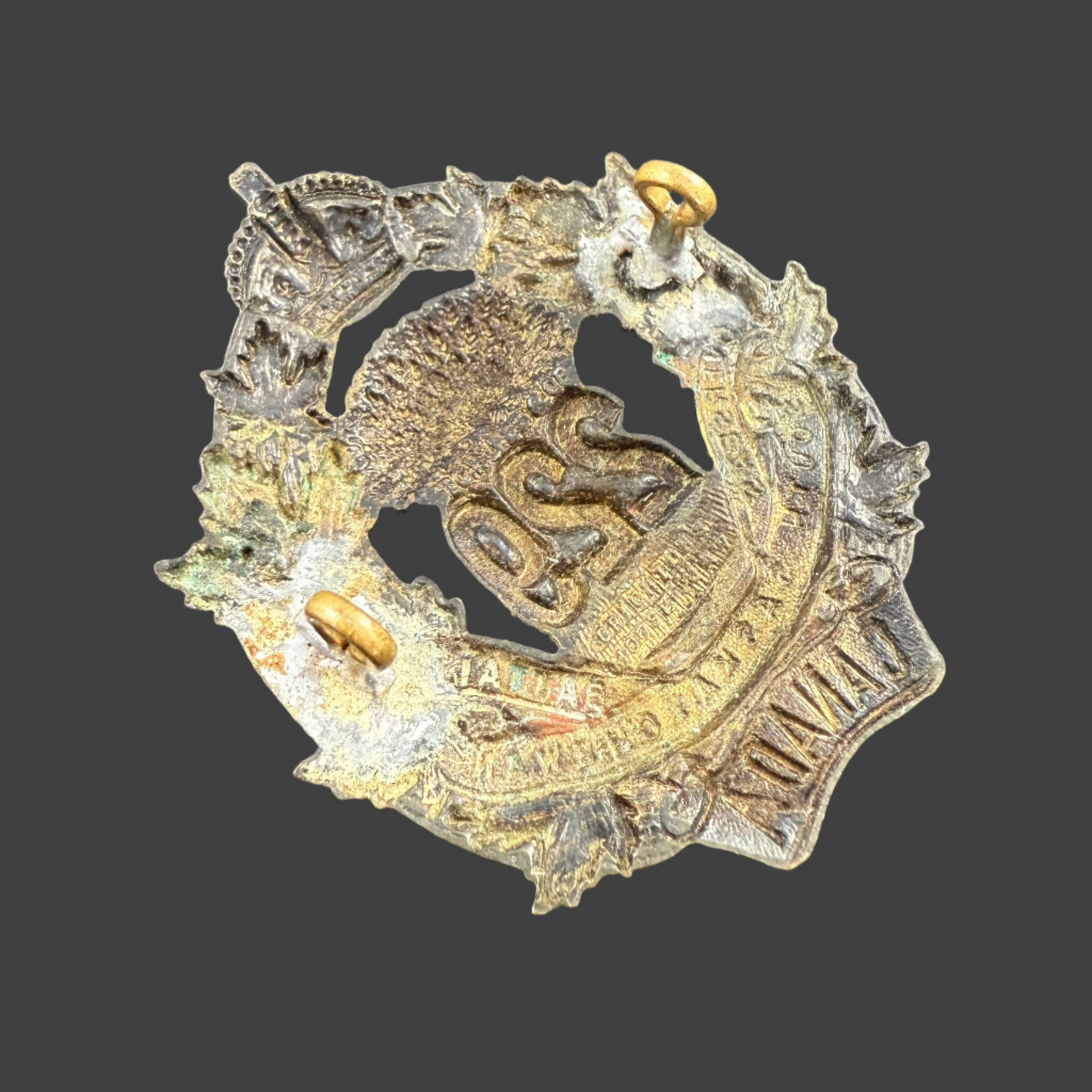 WWI - CEF Cap Badge - 229th Canadian Infantry Battalion (South Saskatchewan)