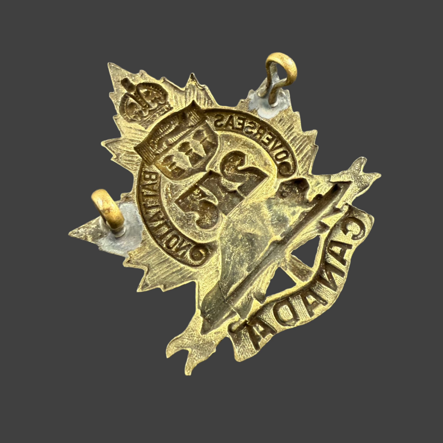 WWI - CEF Cap Badge - 217th Canadian Infantry Battalion (Qu'Appelle Battalion)