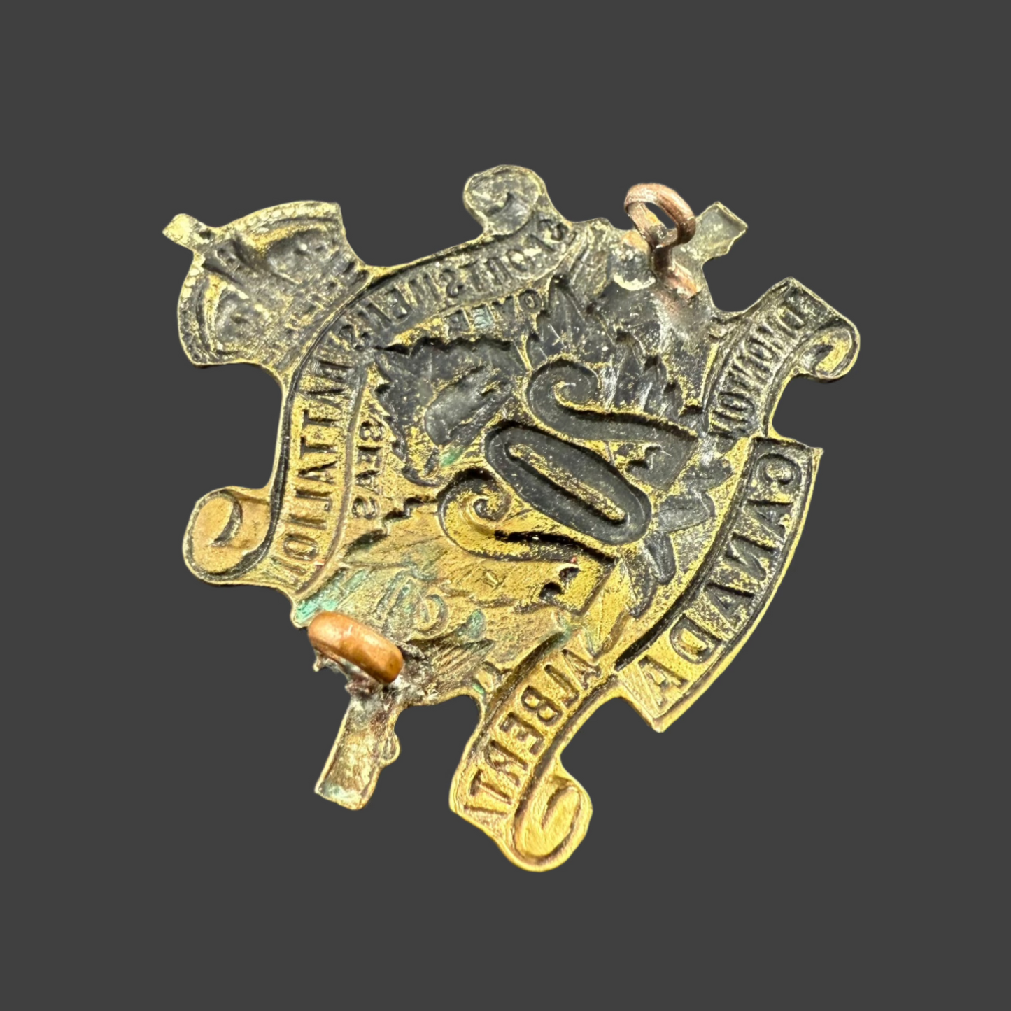WWI - CEF Cap Badge - 202nd Canadian Infantry Battalion (Edmonton Sportsmen's Battalion)