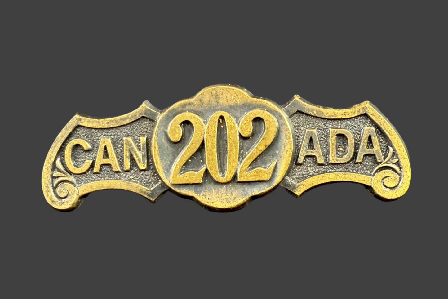 WWI - CEF Shoulder Title - 202nd Canadian Infantry Battalion (Edmonton Sportsmen's Battalion)