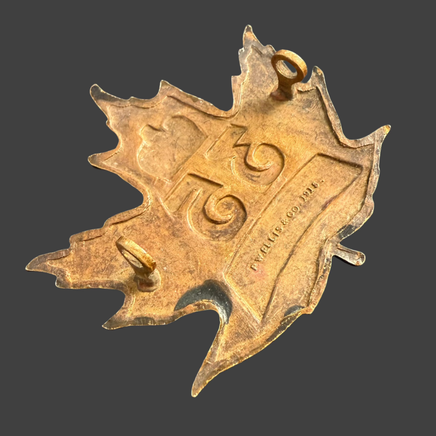 WWI - CEF Cap Badge - 35th Canadian Infantry Battalion (Toronto) - Ellis