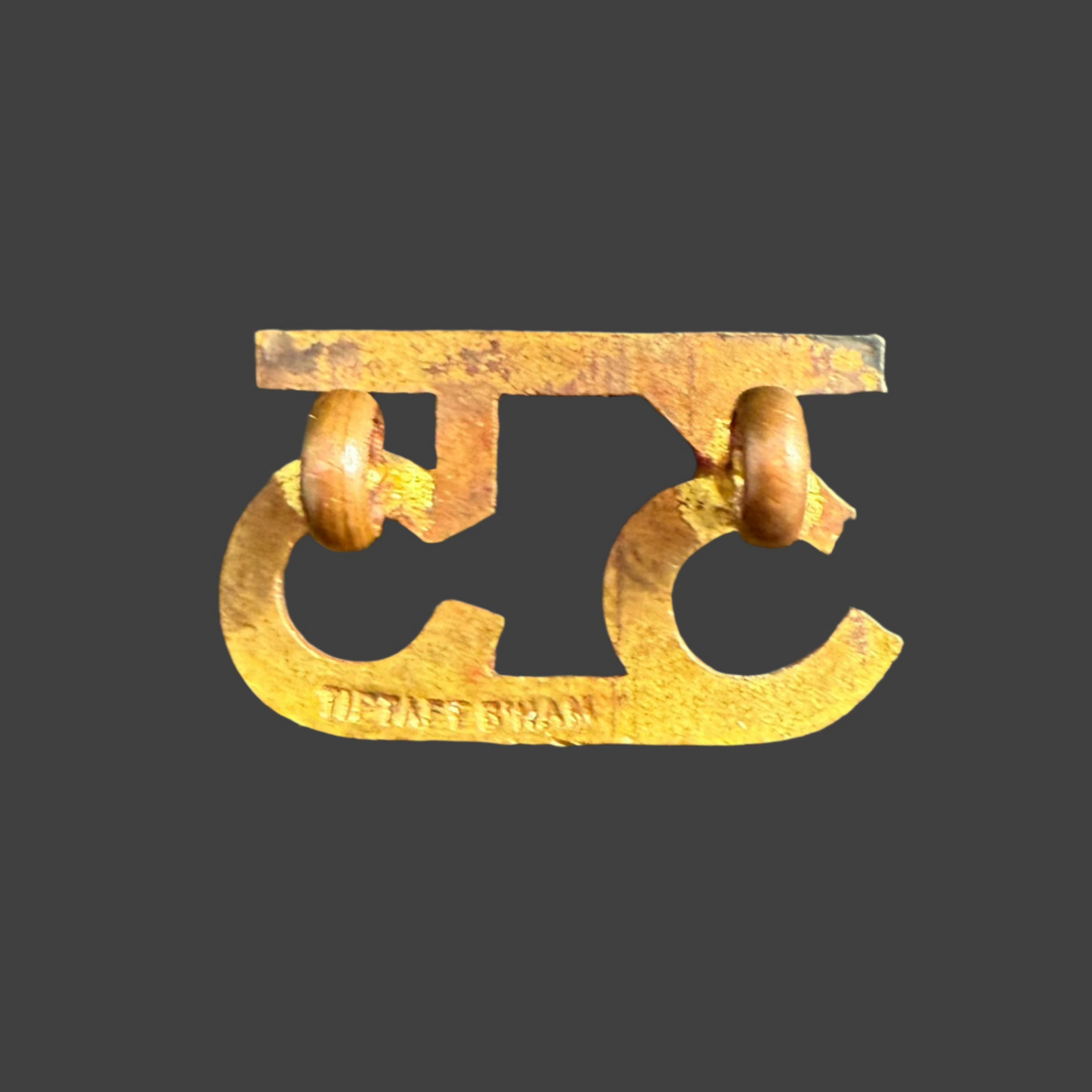 WWI - CEF Shoulder Numeral - 35th Infantry Battalion (Toronto) (Tiptaft)
