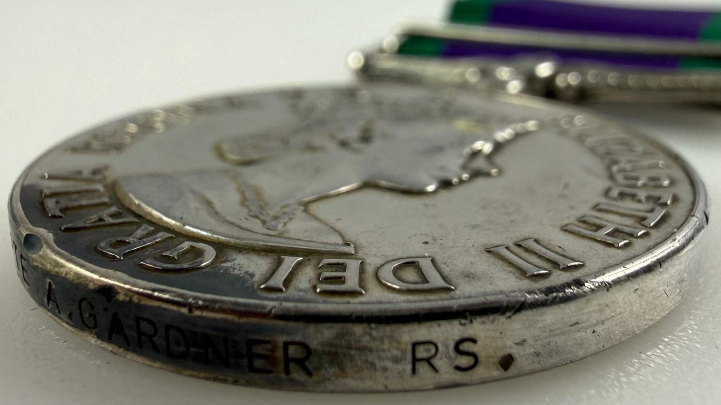 British – Campaign Service Medal 1962 – Northern Ireland – Royal Scots – Gardiner