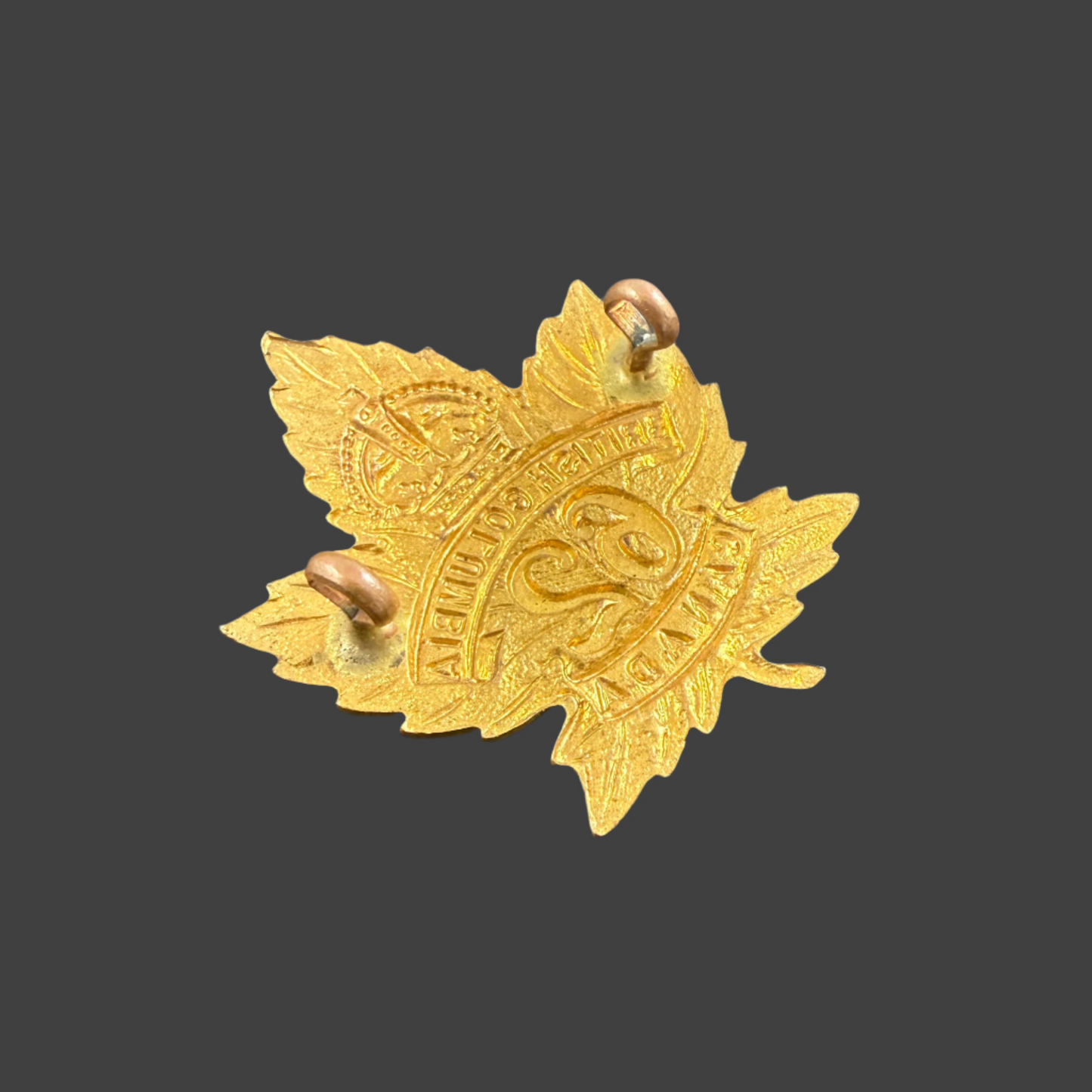 WWI - CEF Cap Badge - 62nd Canadian Infantry Battalion (British Columbia)
