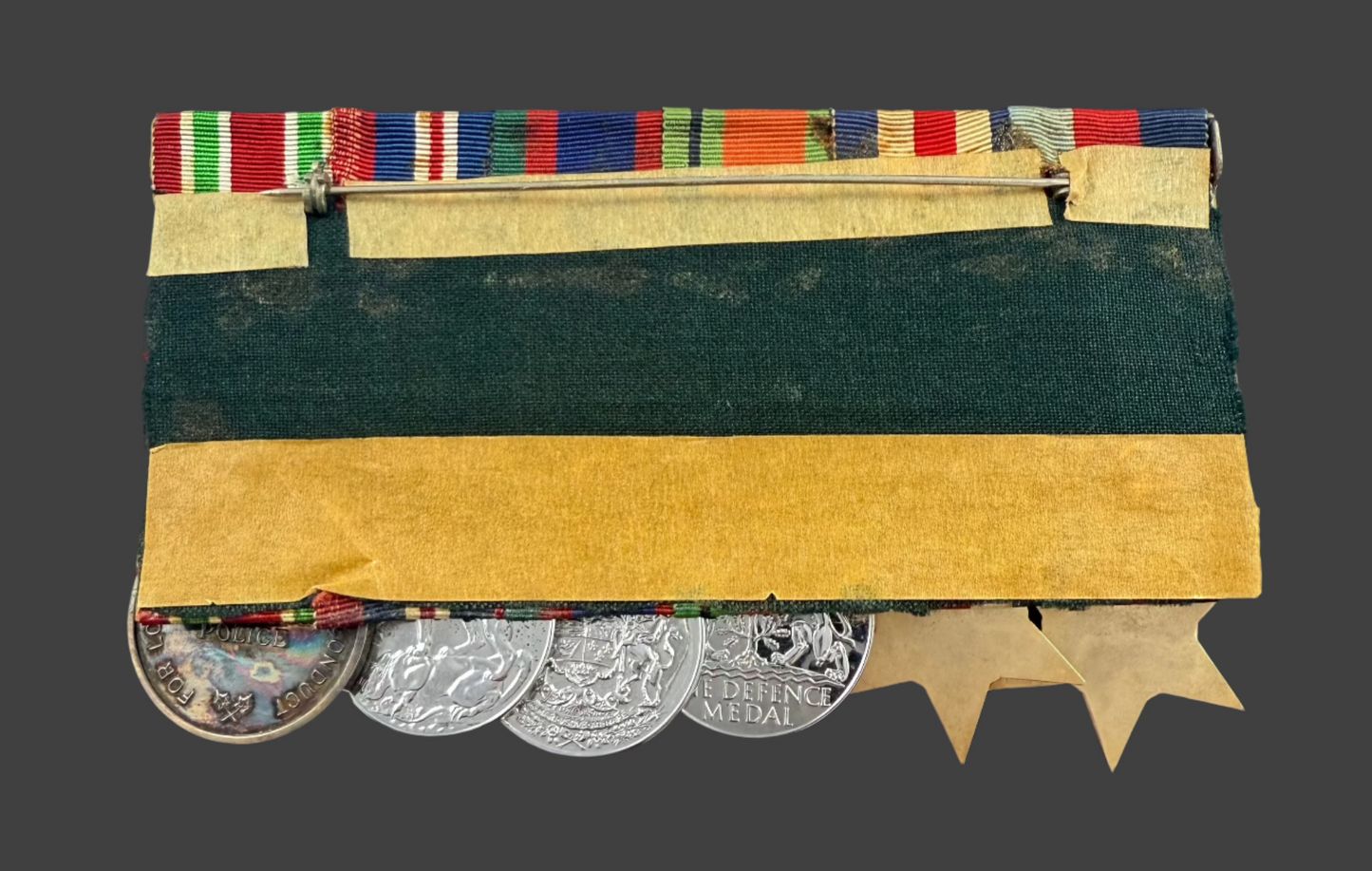 WWII Canadian - Military and Police Long Service Medal Group - OPP - Johnson