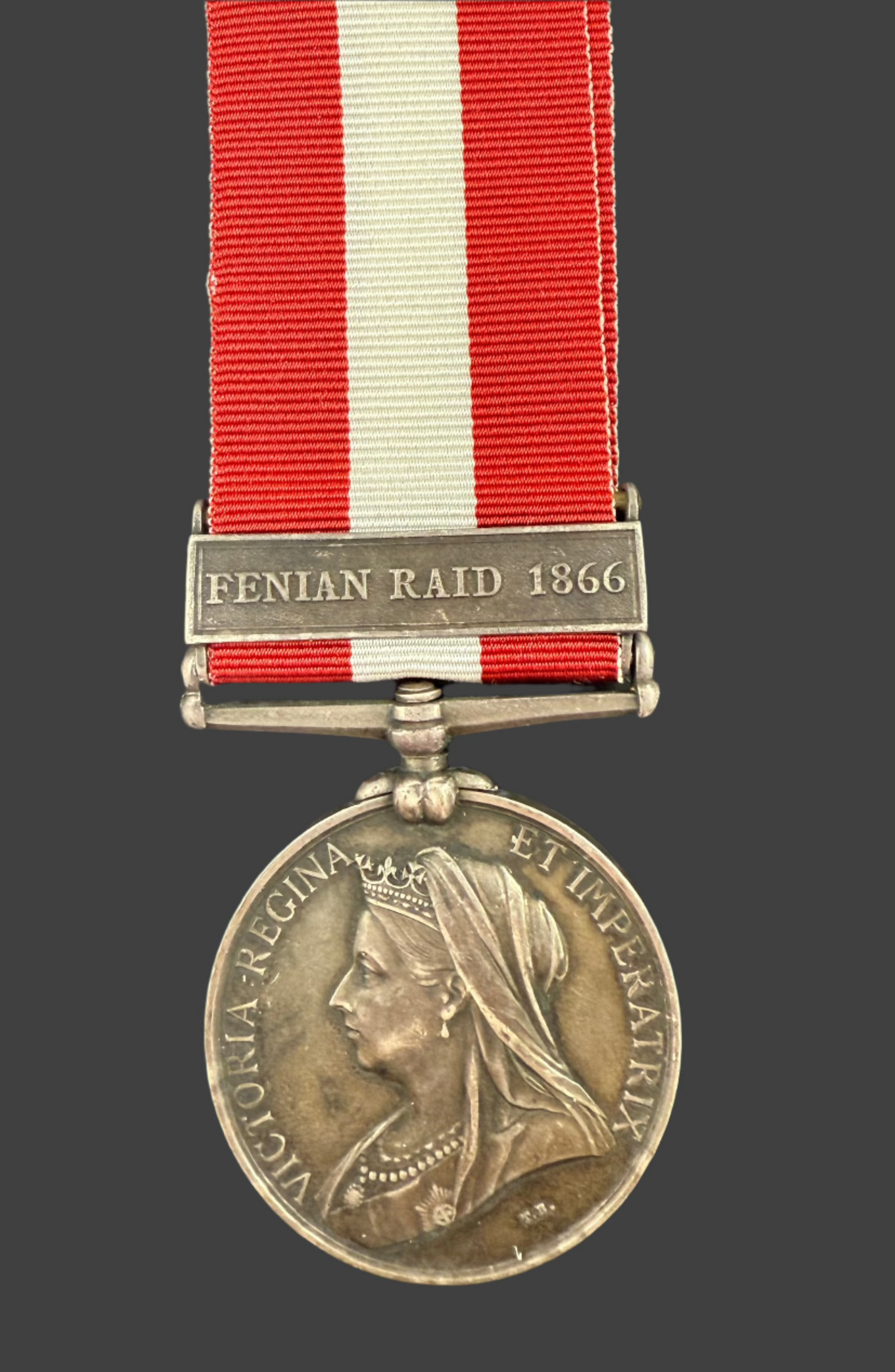 Canada General Service Medal - Fenian Raid 1866 - 21st Battalion (Richelieu Light Infantry) - Payette