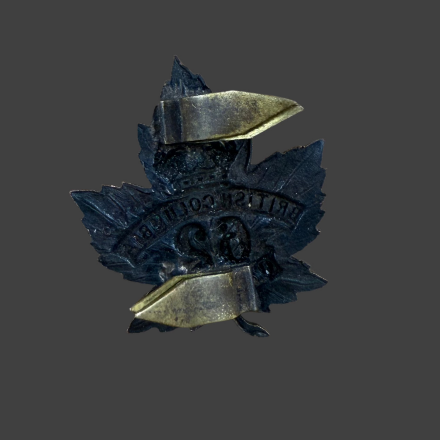WWI - CEF Collar Badge - 62nd Canadian Infantry Battalion (British Columbia) - Allan
