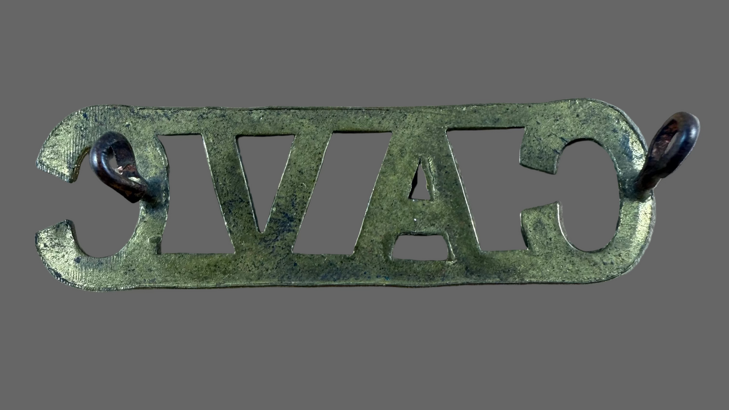Canadian – WWI – Canadian Army Veterinary Corps – Shoulder Title