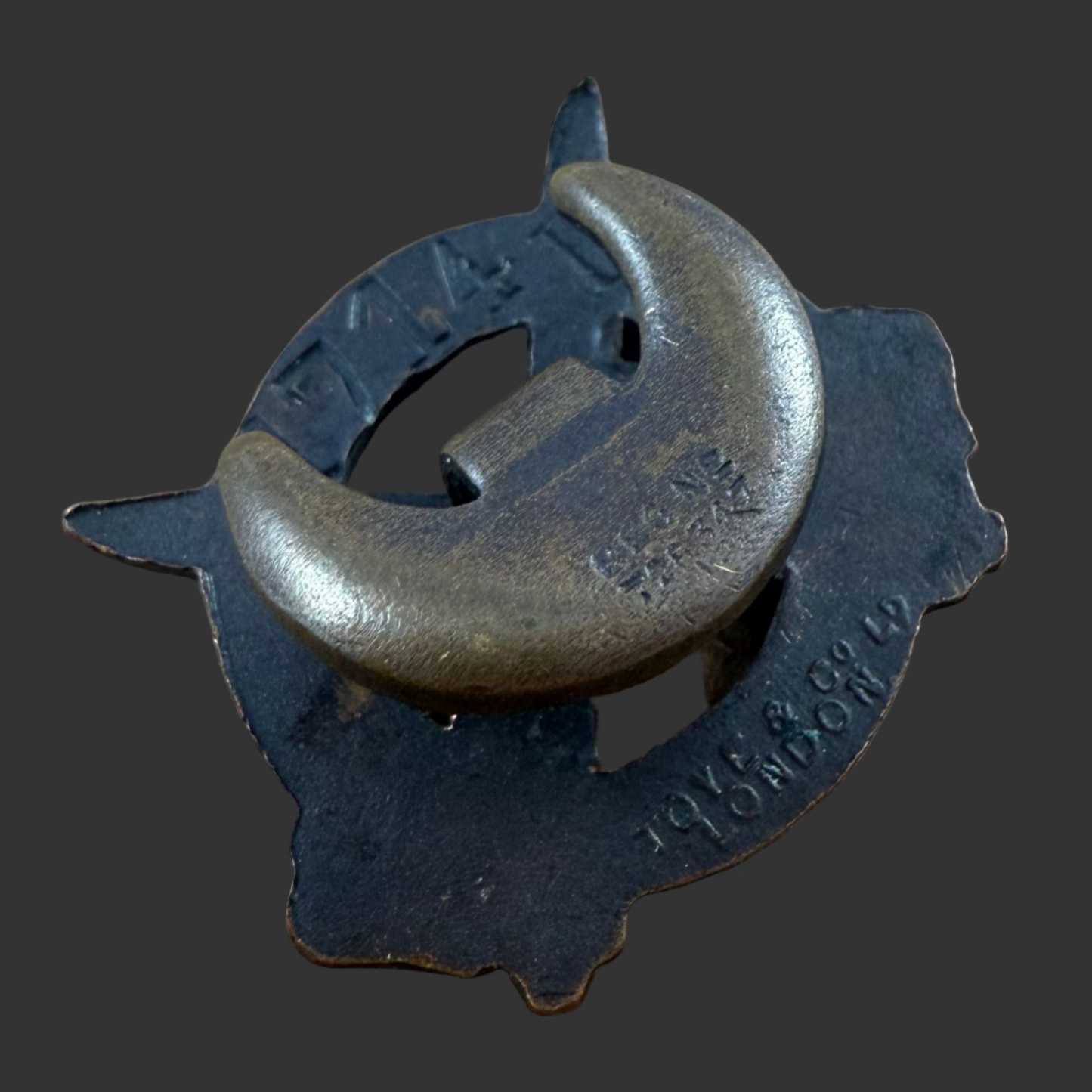 British WWI - Old Contemptibles Association - Membership Pin - Numbered