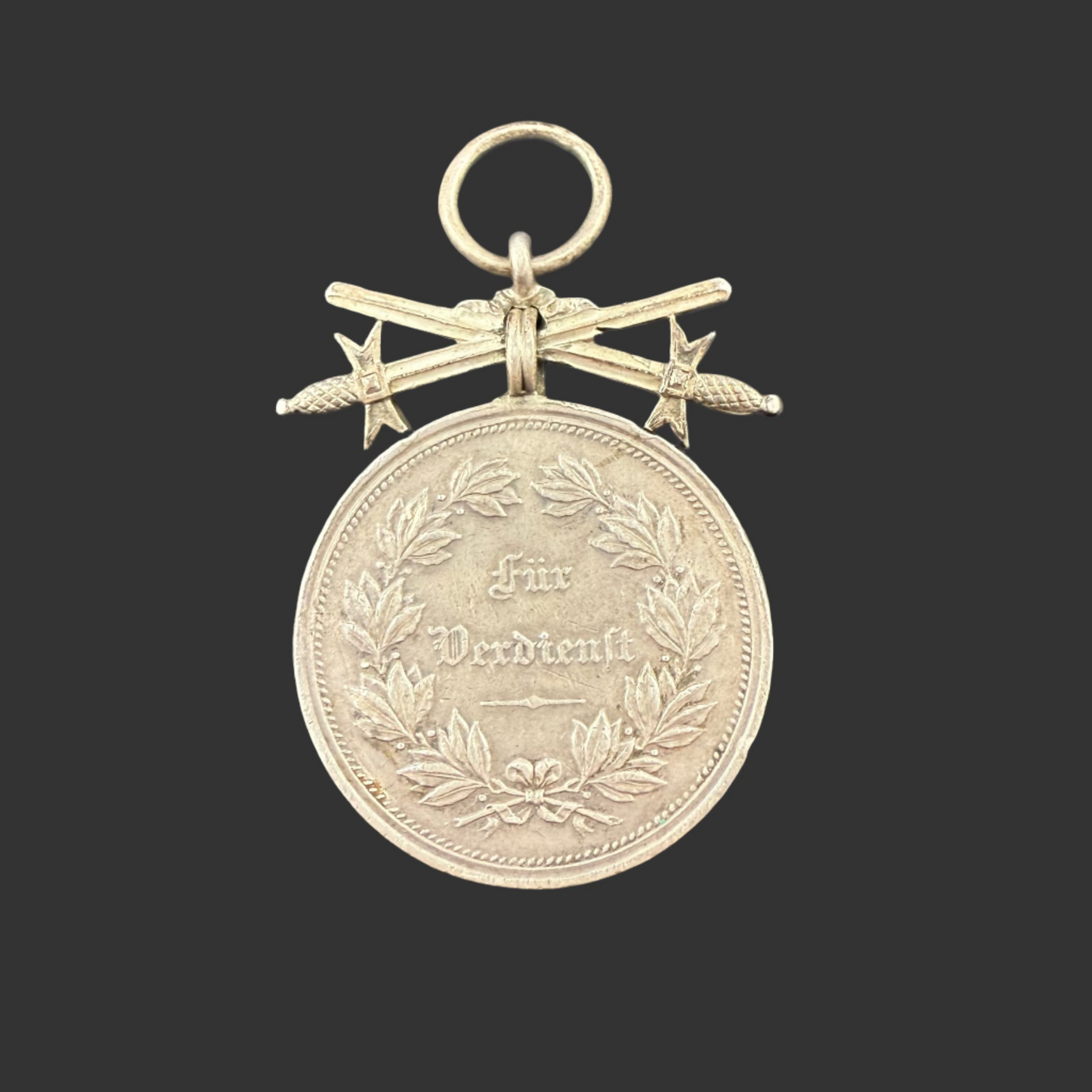 WWI Germany - Reuss - Silver Merit Medal With Swords (1909-18)