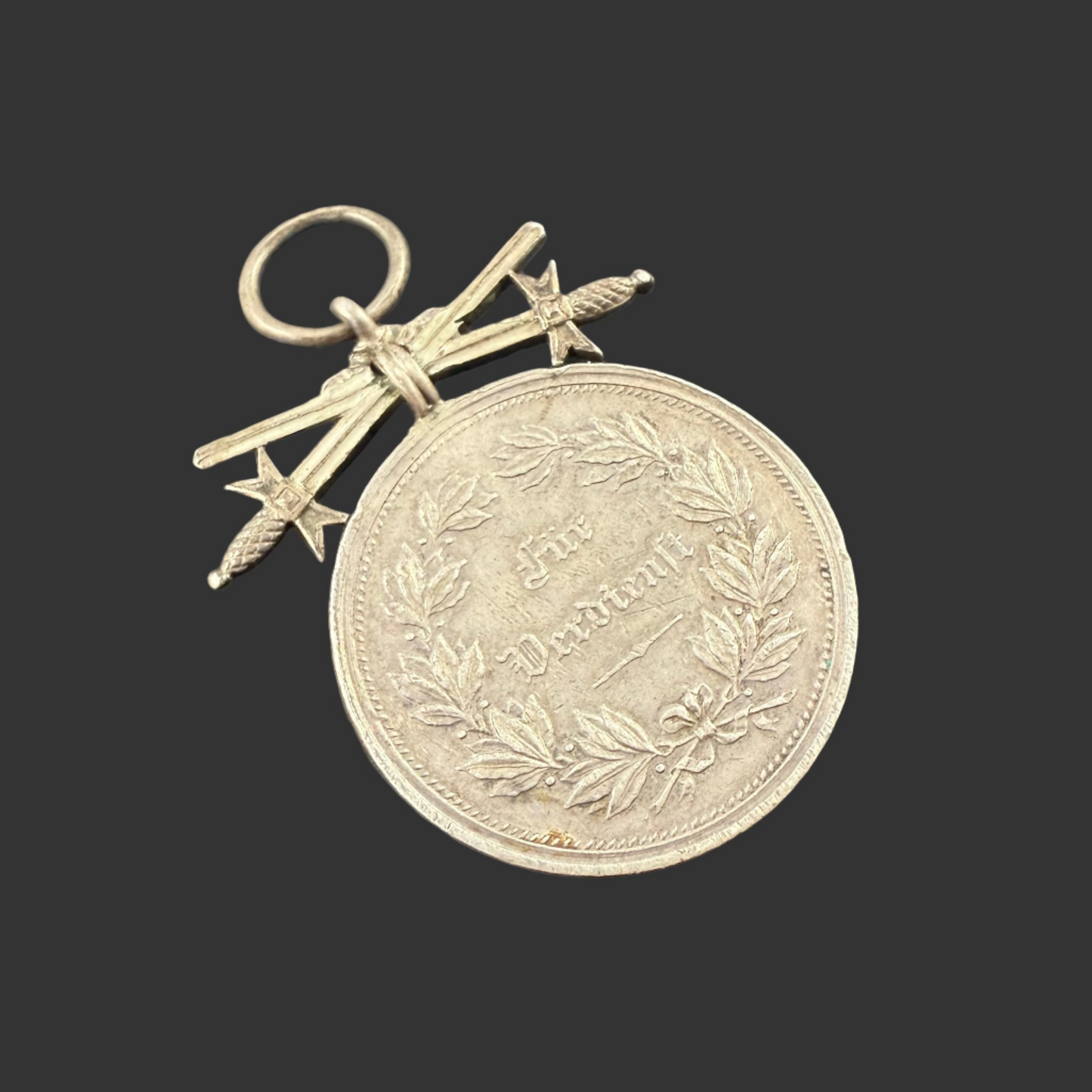 WWI Germany - Reuss - Silver Merit Medal With Swords (1909-18)