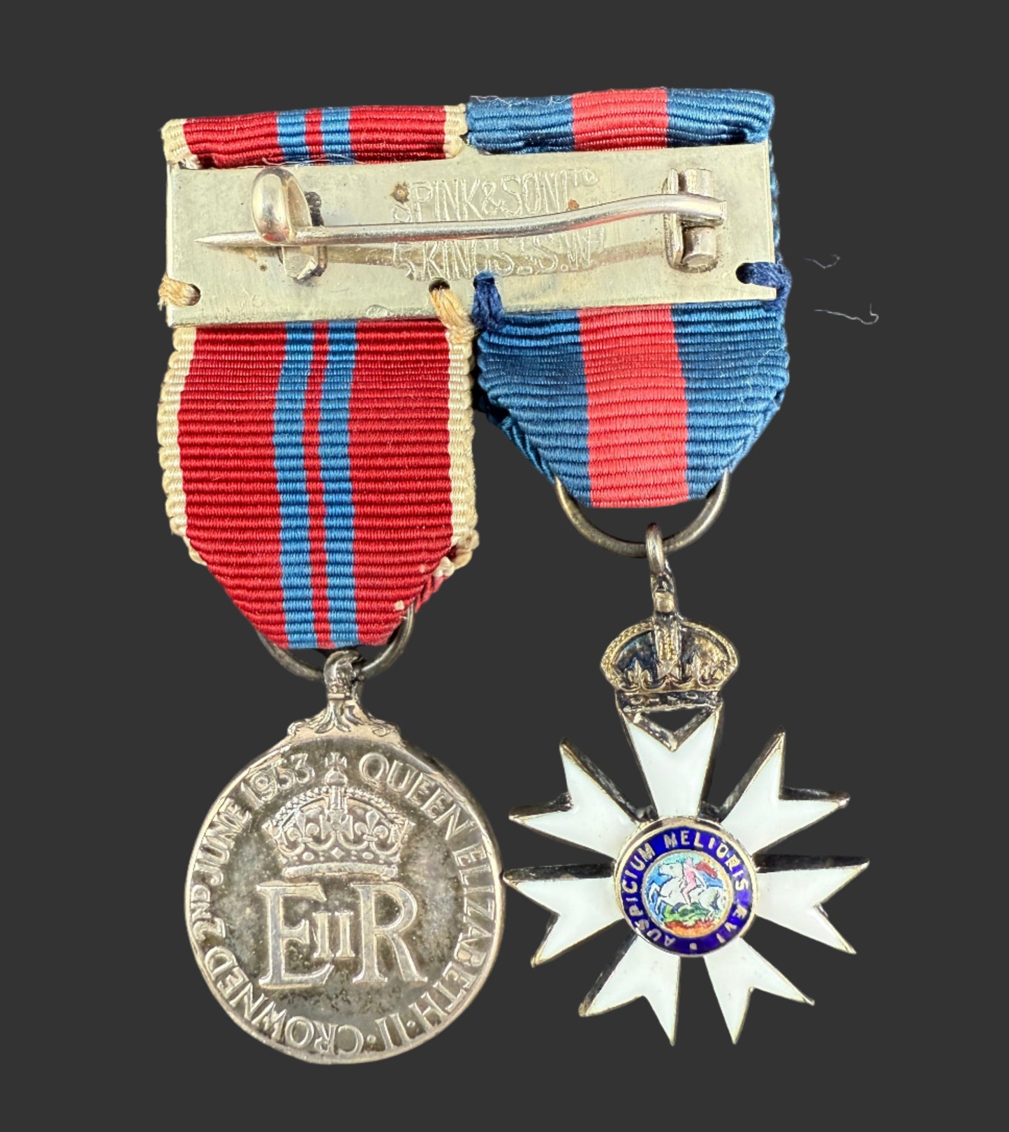 British / Commonwealth - Order of St Michael and St George / 1953 Coronation Medal - Miniatures