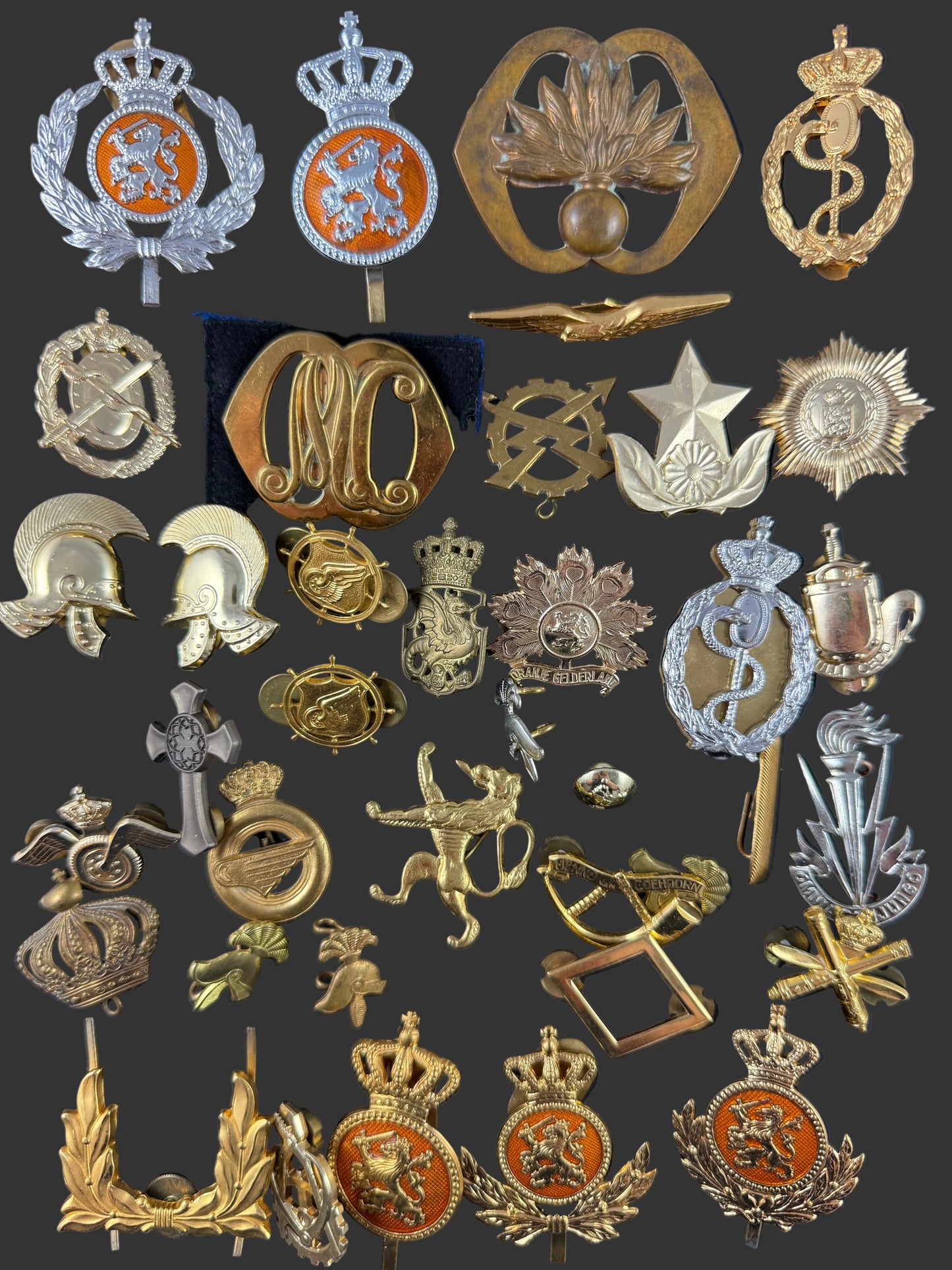 Netherlands - Post-WWII - A Collection of Dutch Military Badges and Insignia