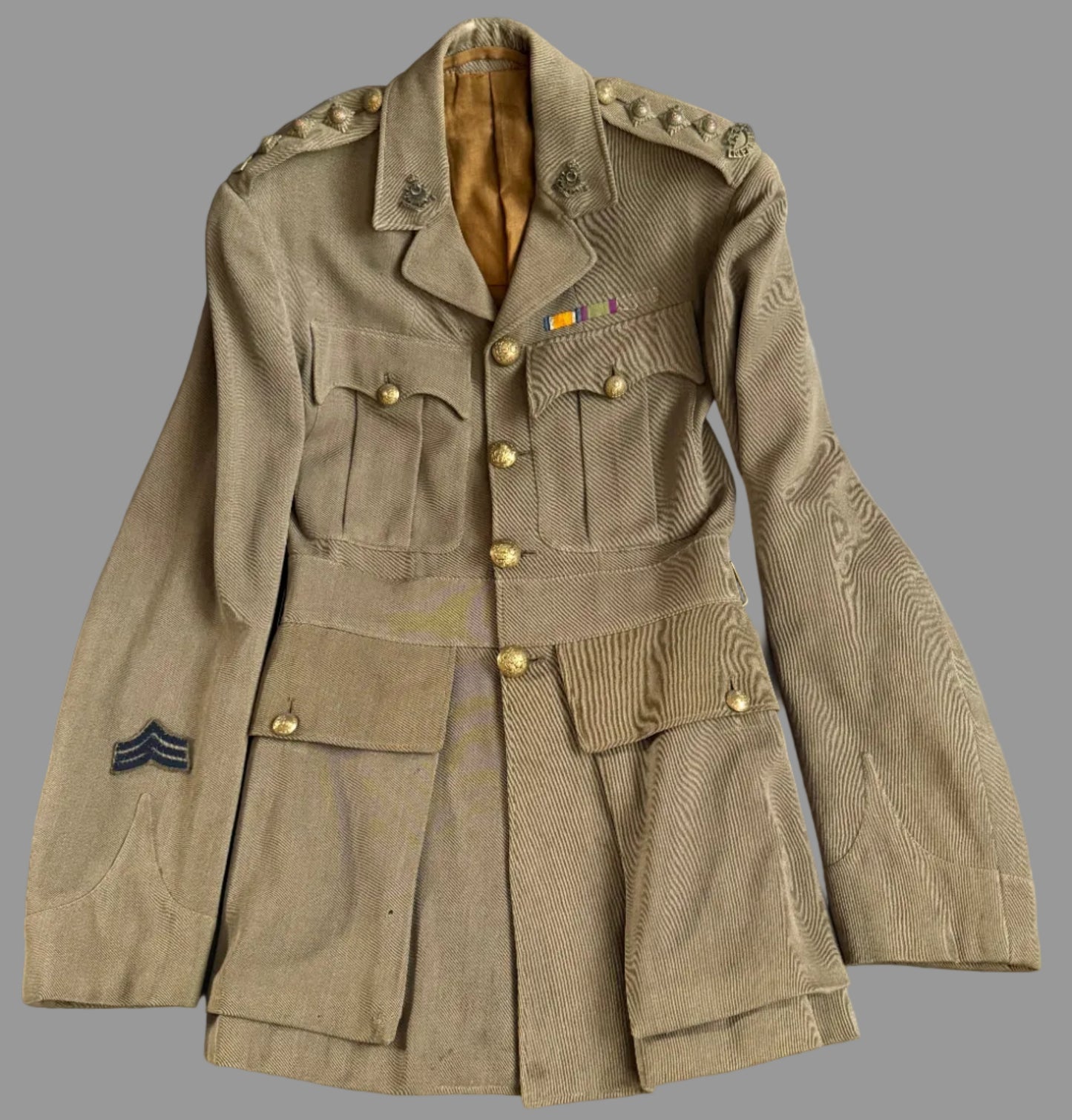 British - British Indian Army - WWI - Officers Tunic to the 154th Indian Infantry
