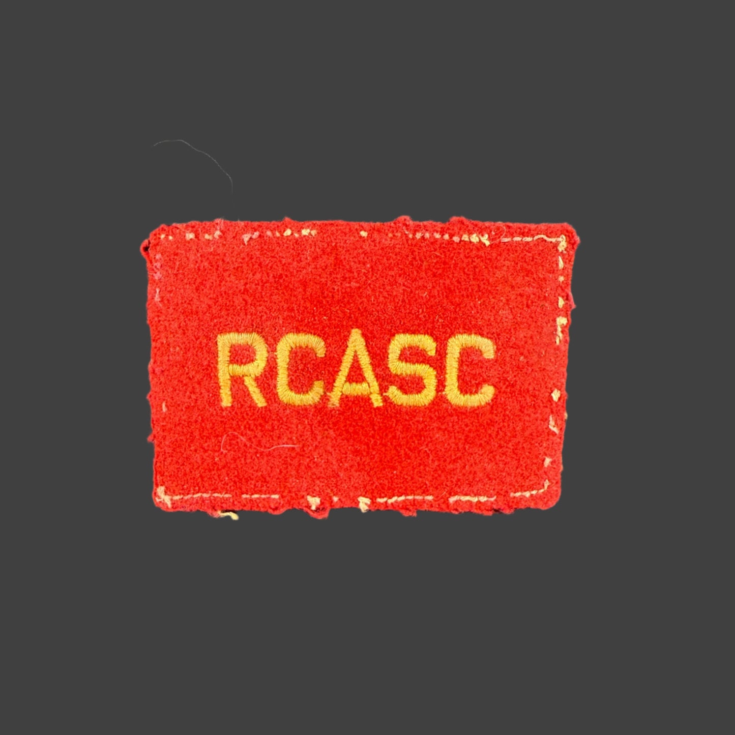 Canadian WWII - Royal Canadian Army Service Corps - 1st Division Shoulder Flash