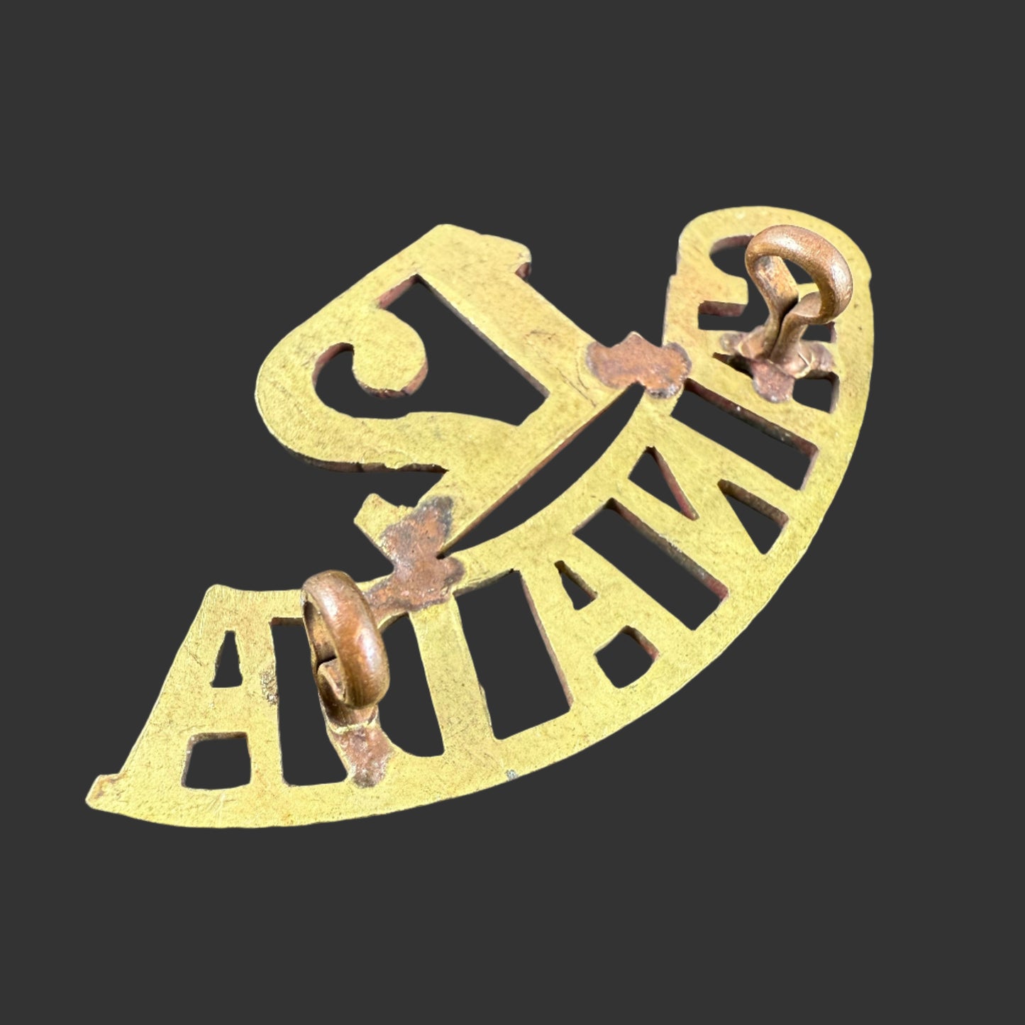 Canadian - WWI - CEF Shoulder Title - 12th Battalion (Maritimes)