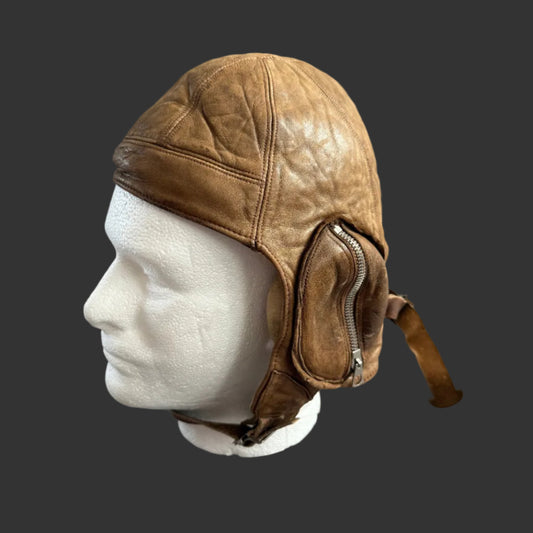 Canadian / British - WWII - Royal Canadian Air Force - Type B Flying Helmet