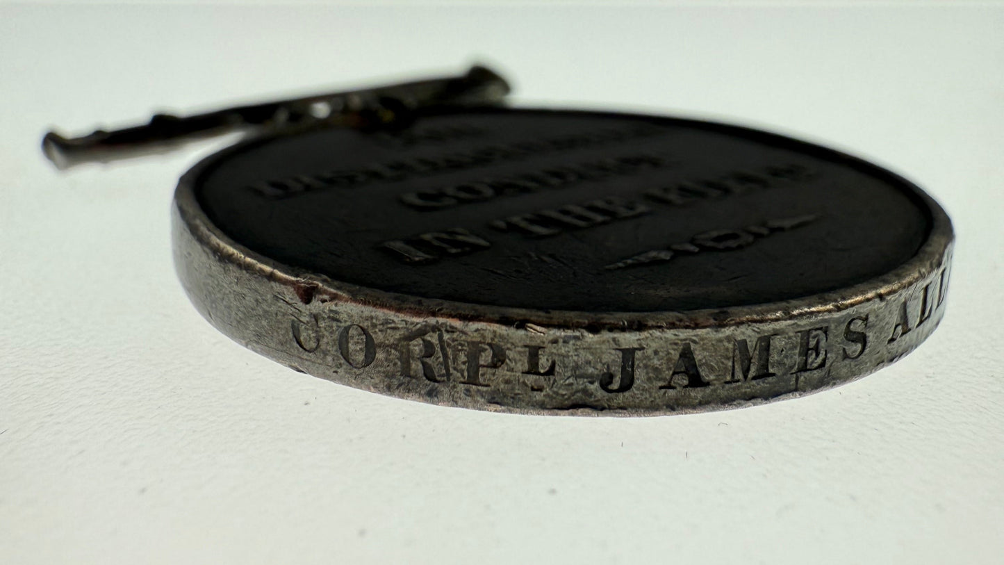 Victorian - Distinguished Conduct Medal - 30th (Cambridgeshire) Regiment of Foot - Ollerton