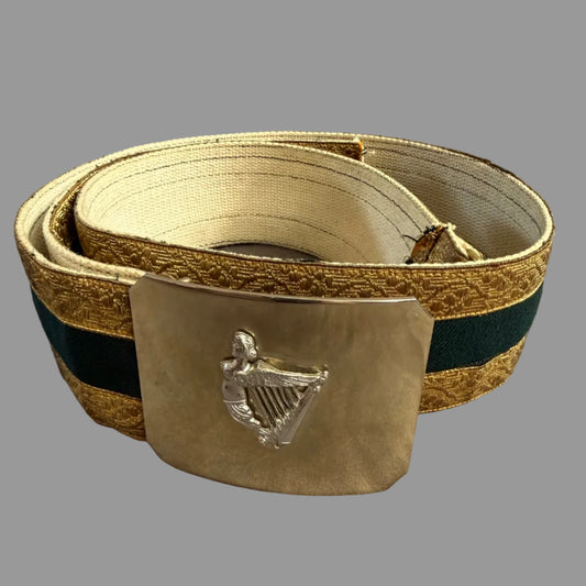 Canadian - Post-WWII - Officer Waist Belt and Buckle - Irish Regiment of Canada