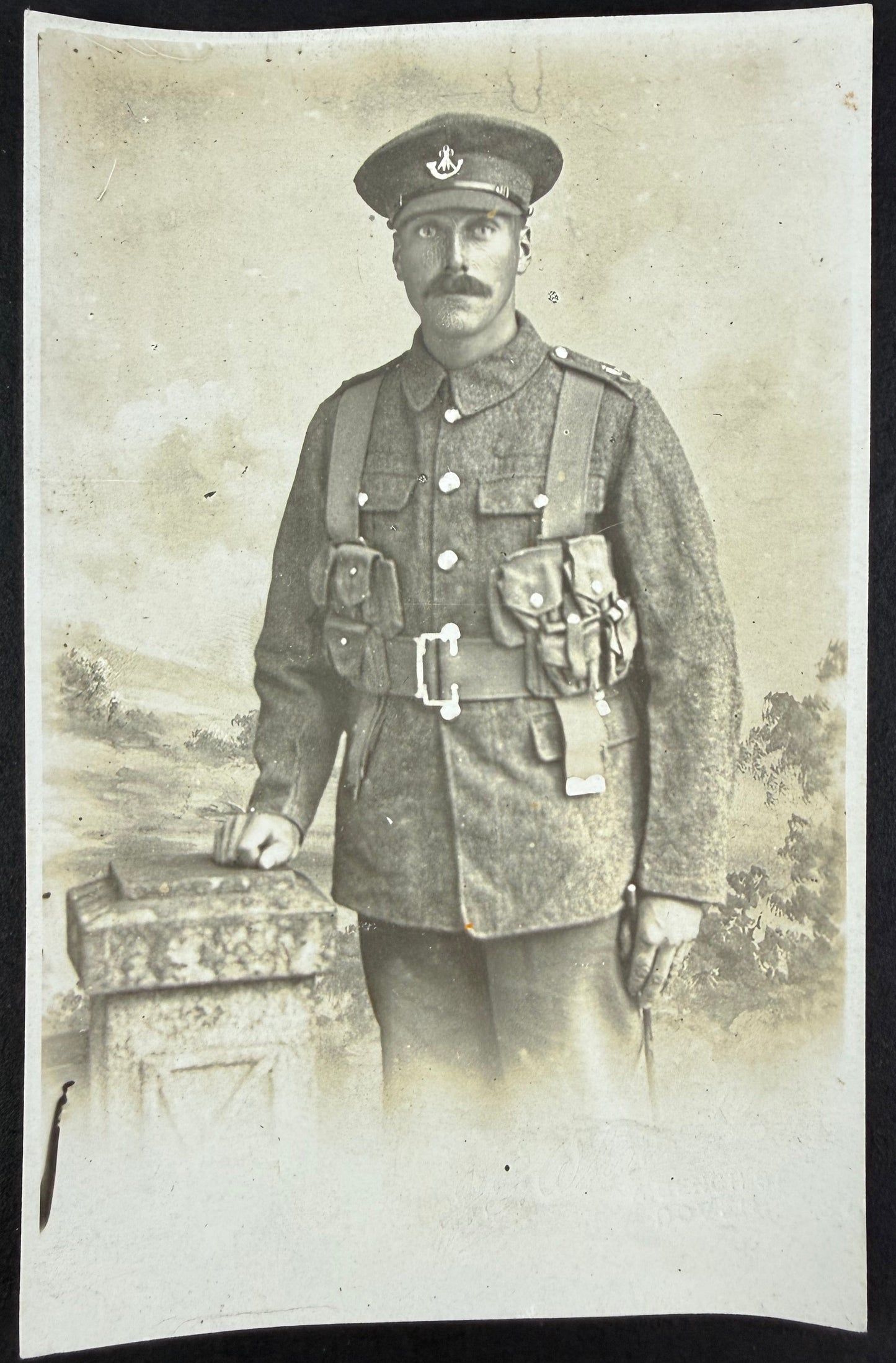 British - WWI - 1914-15 Star Medal Trio and Memorial Plaque - Grenadier Guards - Hill - KIA