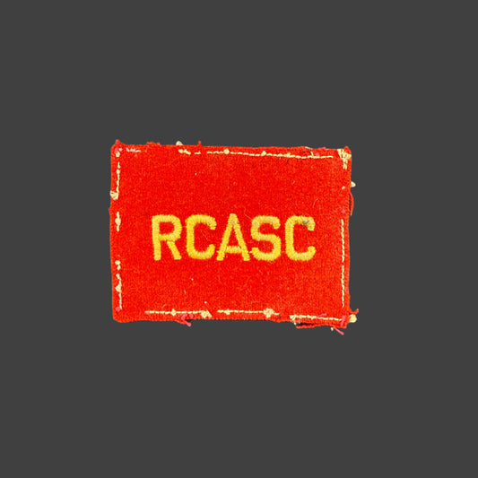 Canadian WWII - Royal Canadian Army Service Corps - 1st Division Shoulder Flash