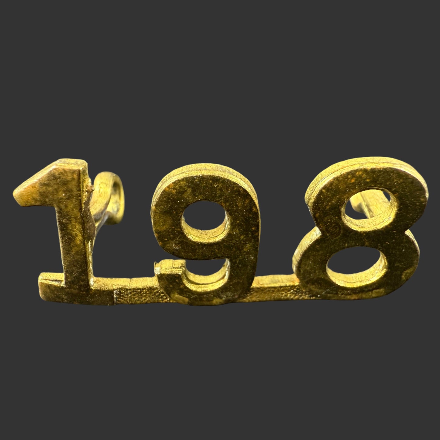 Canadian - WWI - CEF Shoulder Numeral - 198th Battalion (Canadian Buffs)