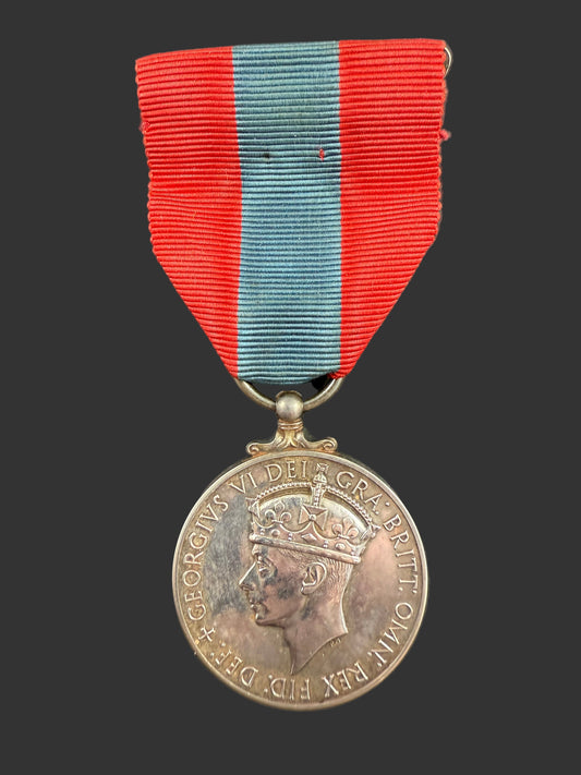 WWII Period - Imperial Service Medal - Canadian Recipient - Langille
