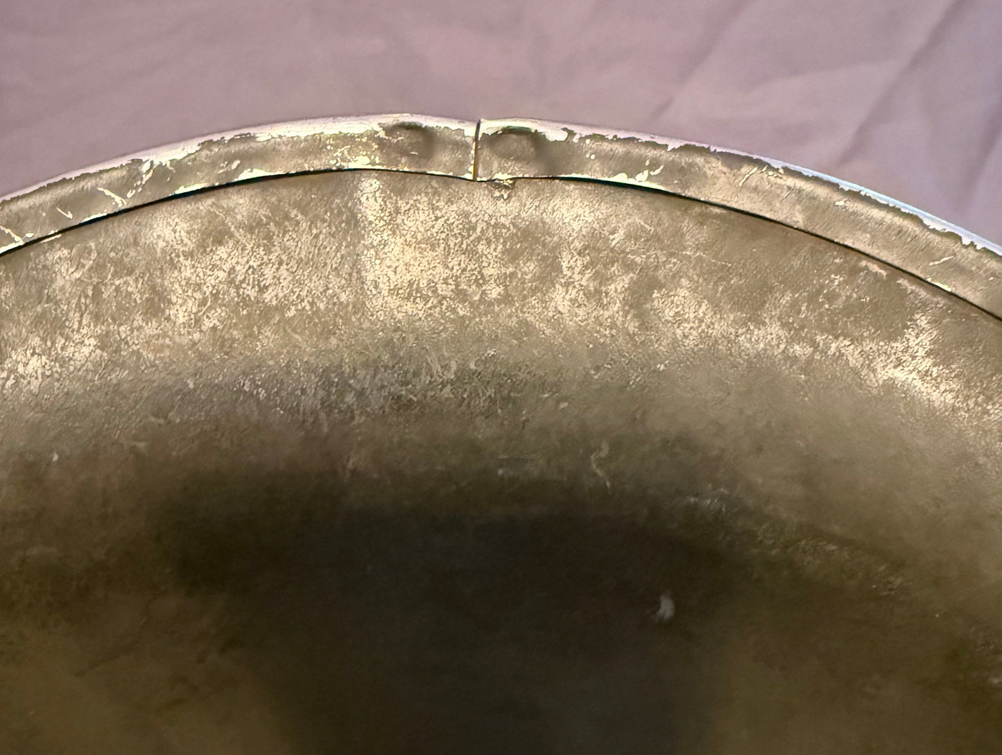 American - WWII - M1 Helmet - Early - Front Seam - Fixed Bale