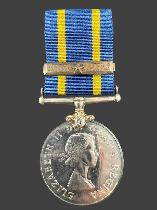 Royal Canadian Mounted Police (RCMP) Long Service Medal - Newfoundlander - Goobie