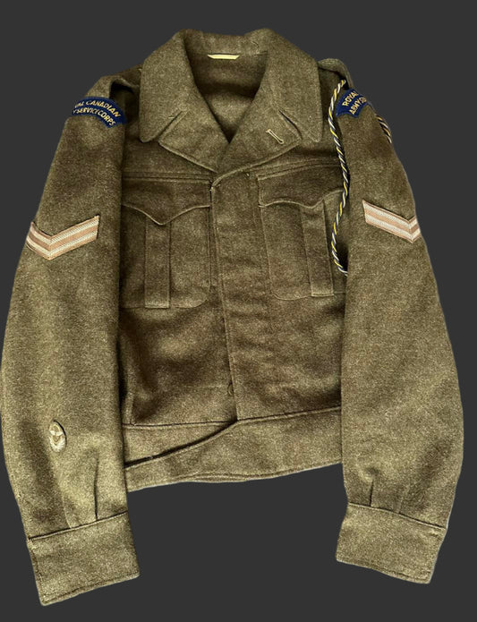 Canadian - Post-WWII - P49 Battledress Blouse and Pants - Korean War Era