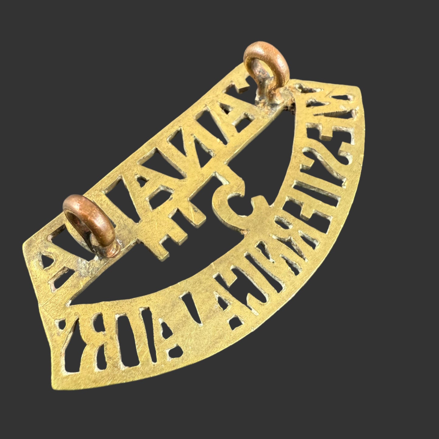 Canadian - WWI - CEF Shoulder Title - 5th Battalion (5th Western Cavalry)