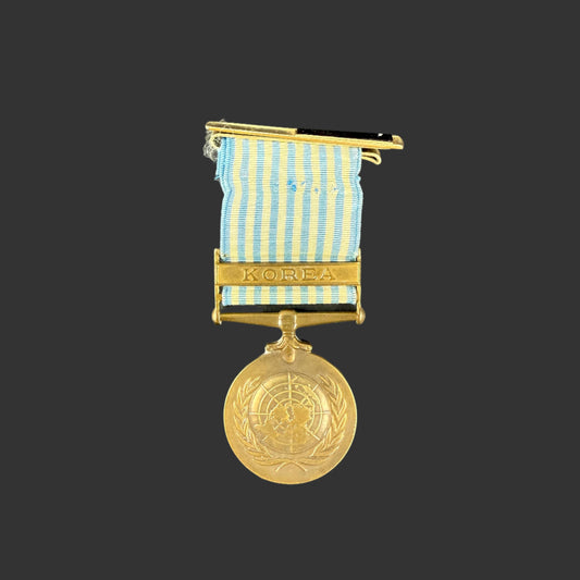 Canadian - UN Korea Medal - Chaplain - Princess Patricia's Canadian Light Infantry (PPCLI) - Webb