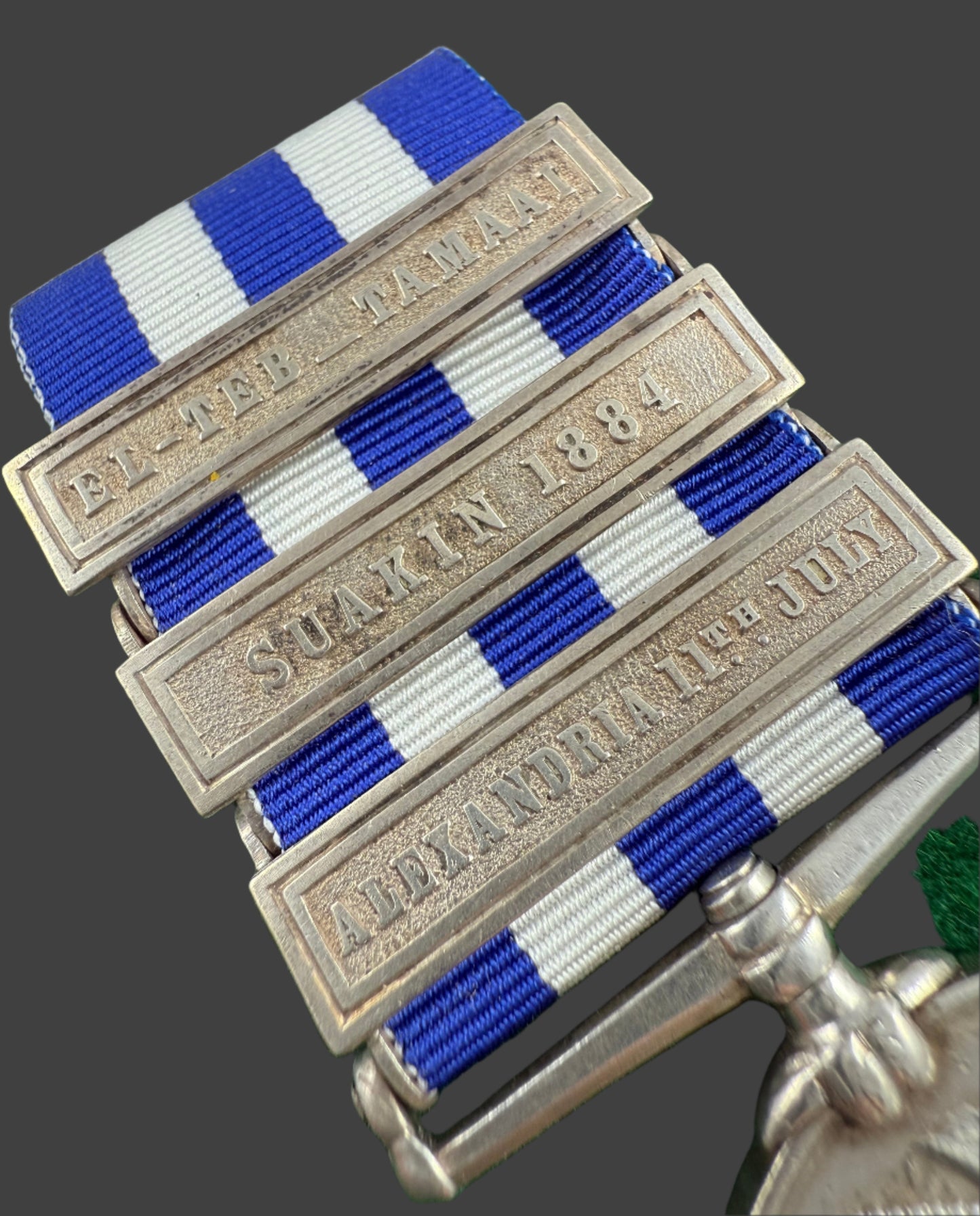 Victorian - Egypt and Sudan 1882-89 and Khedive's Star 1884-86 Pair to HMS Hecla - Habgood