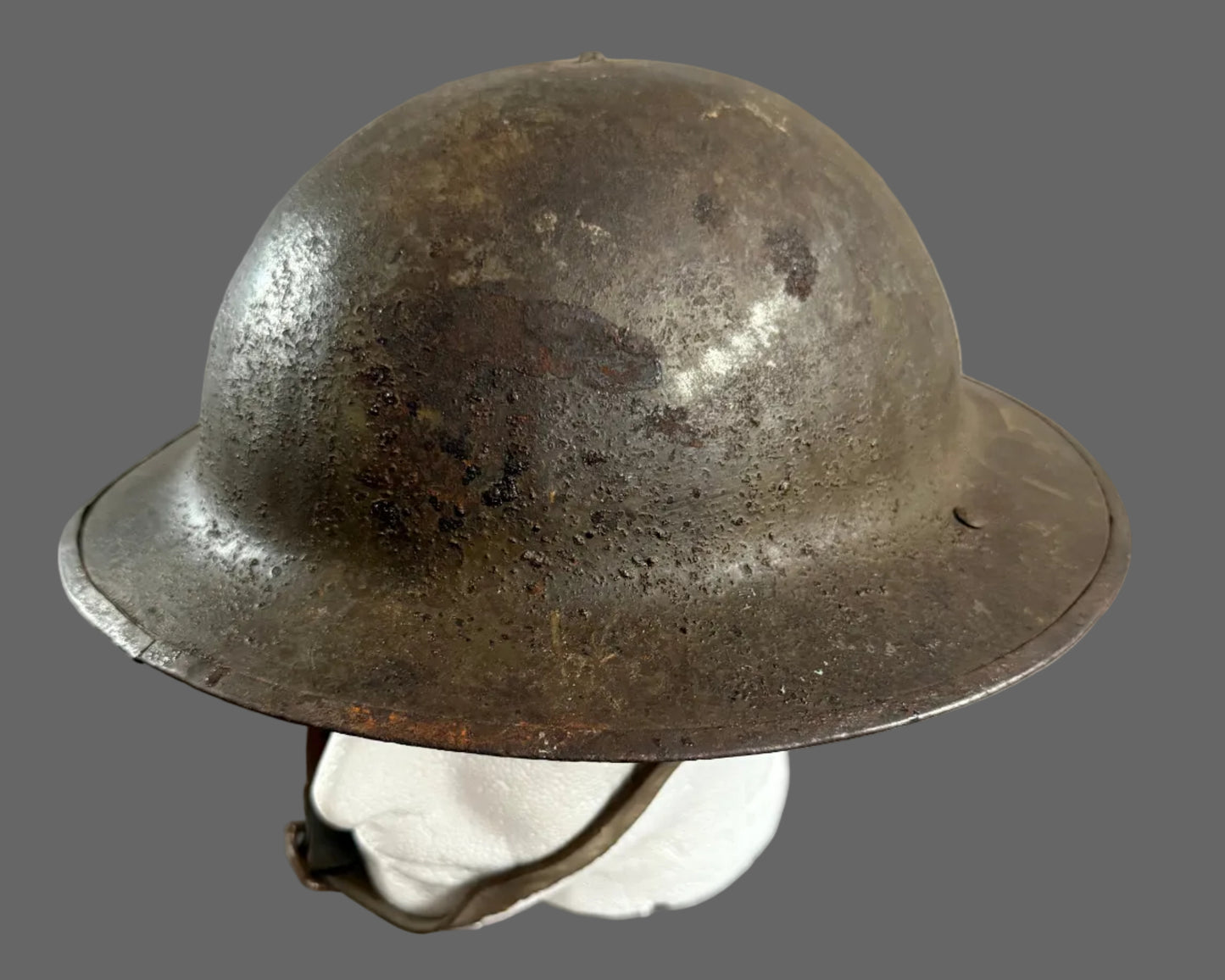 Canadian / British - WWI - Mark 1 Steel Helmet