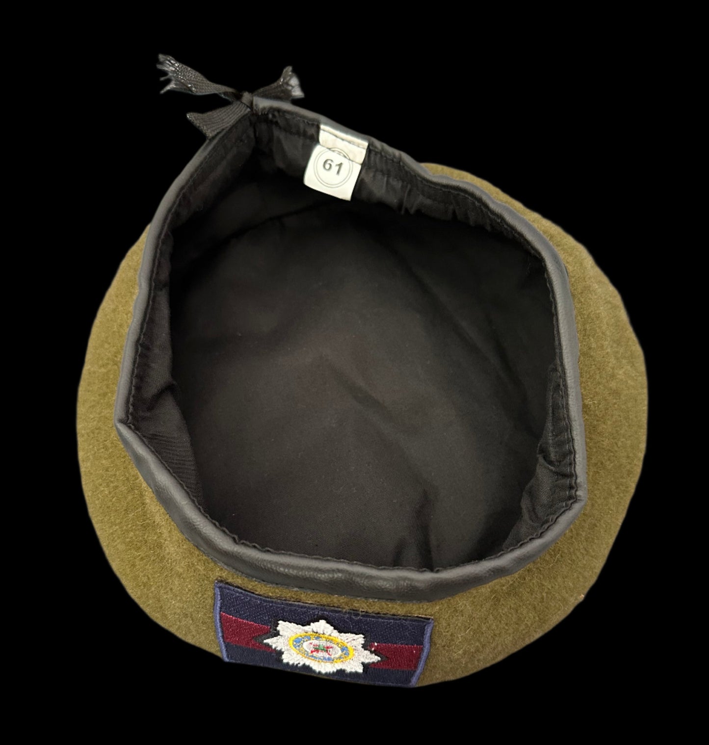 Irish Guards Officer’s Beret with embroidered badge