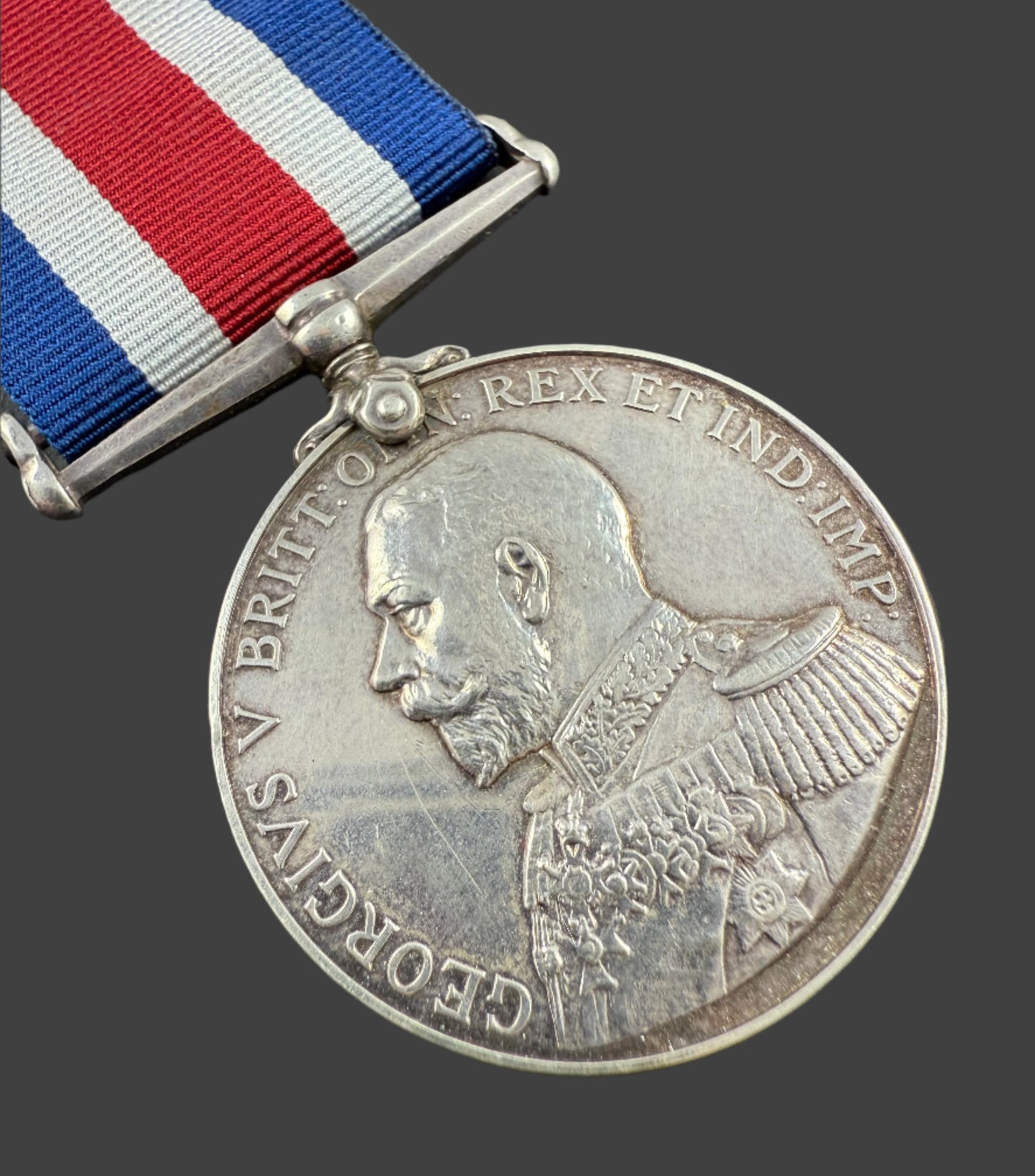 WWI Period - Royal Navy Good Shooting Medal - HMS ST. VINCENT - Smith