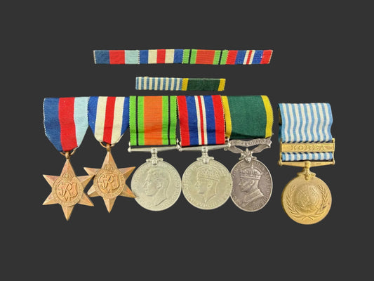 British - WWII  - Long Service Medal Group to Royal Artillery - Congreve