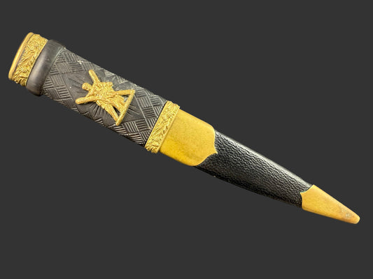 British WWI / WWII - Seaforth Highlanders - Sgian Dubh